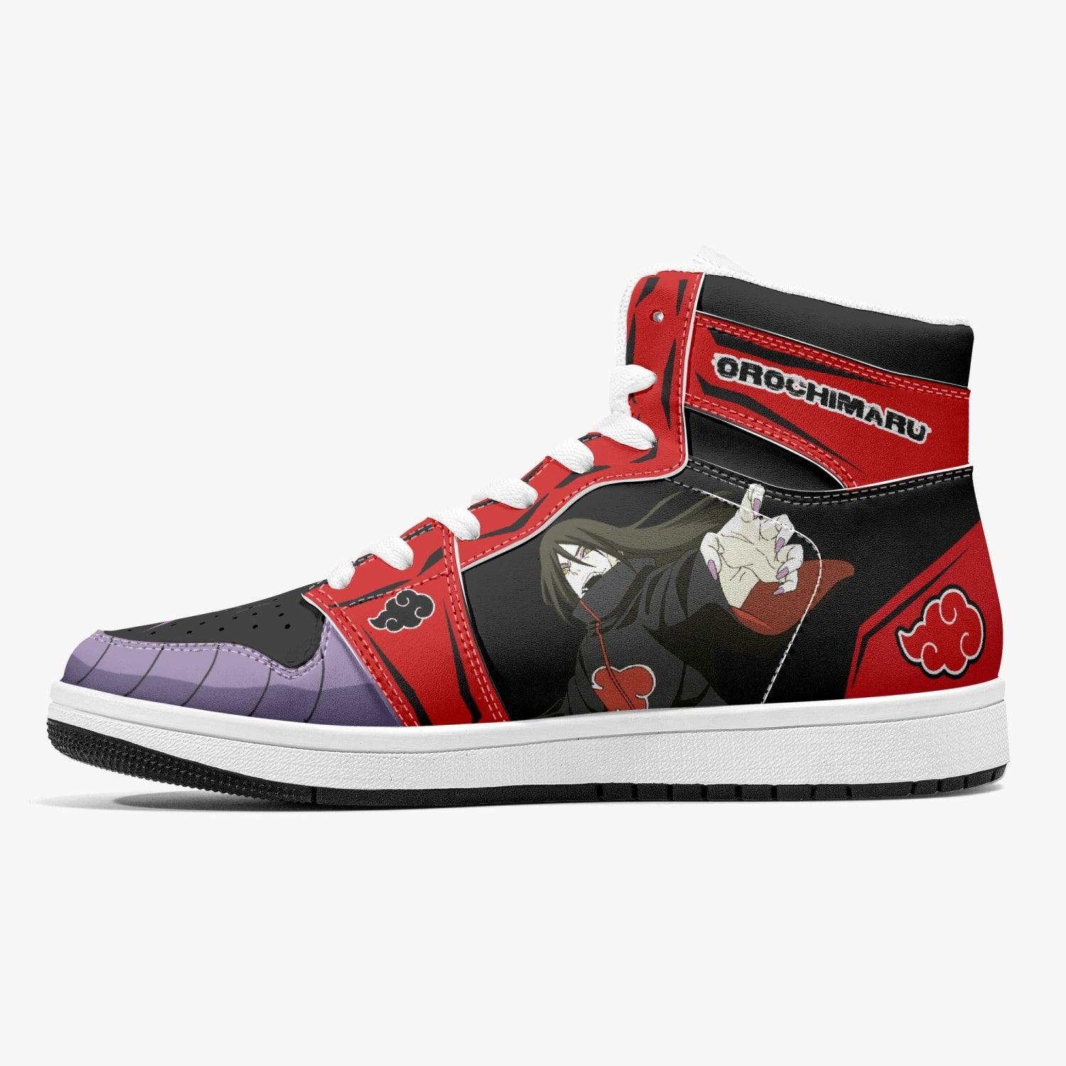 Orochimaru Akatsuki Naruto Mid 1 Basketball Shoes