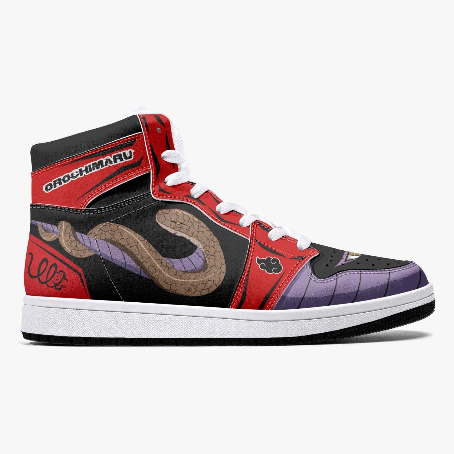 Orochimaru Akatsuki Naruto Mid 1 Basketball Shoes