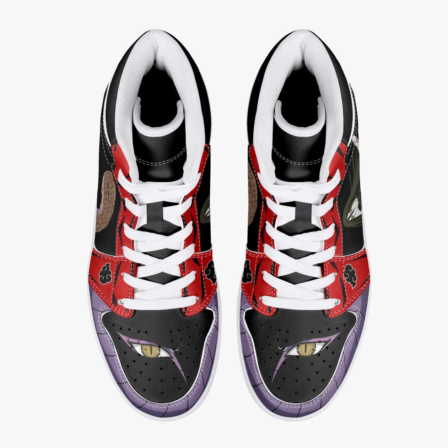Orochimaru Akatsuki Naruto Mid 1 Basketball Shoes