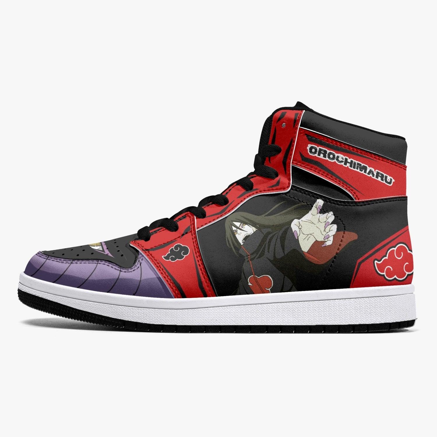 Orochimaru Akatsuki Naruto Mid 1 Basketball Shoes