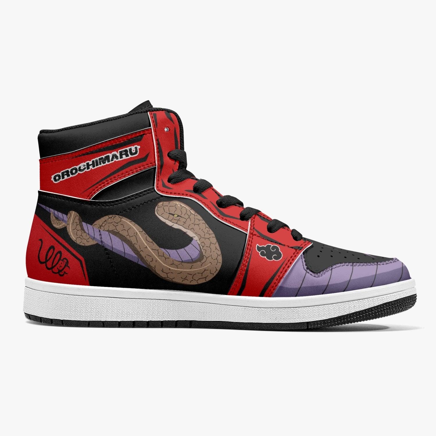 Orochimaru Akatsuki Naruto Mid 1 Basketball Shoes