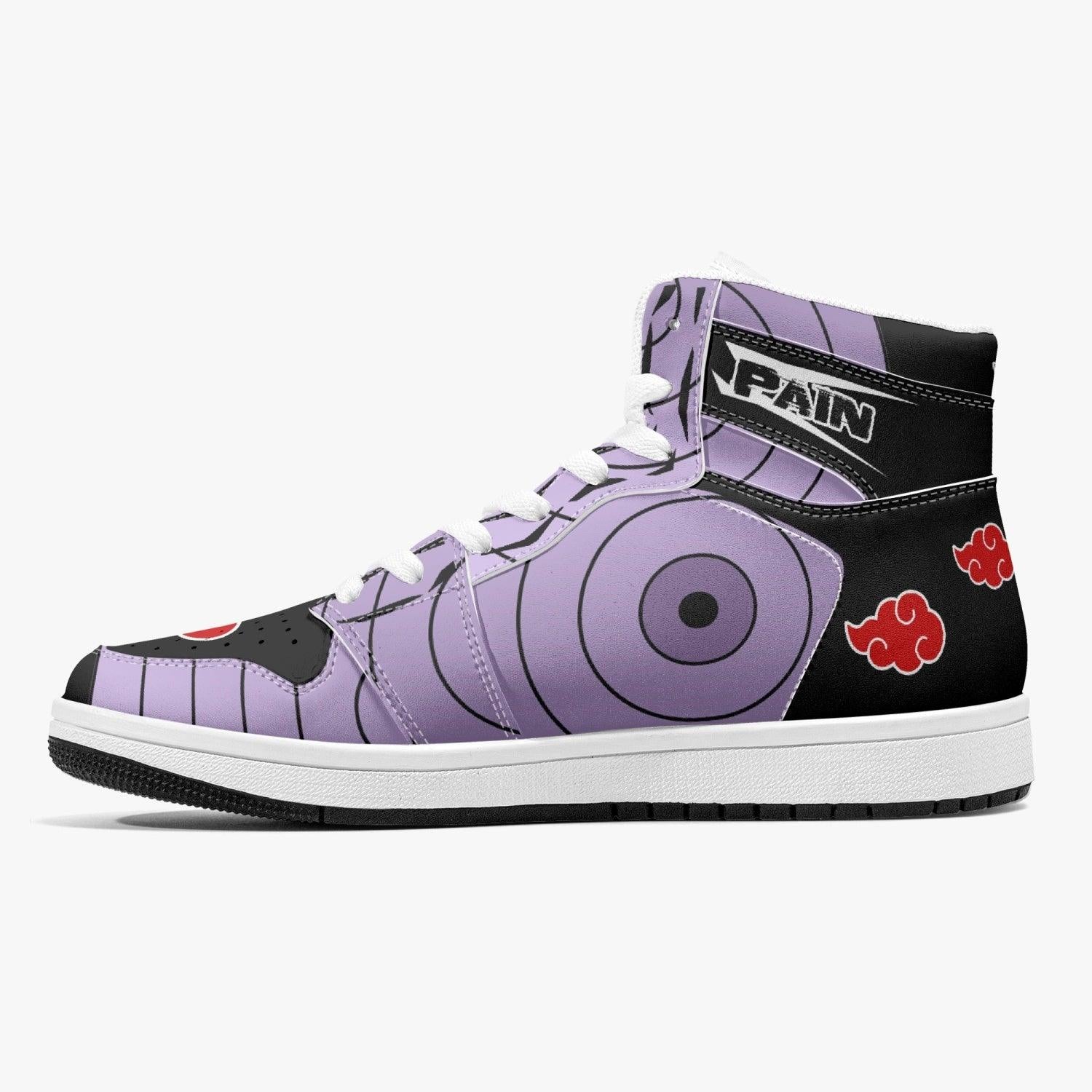 Pain Nagato Red Cloud Ninja Mid 1 Basketball Shoes