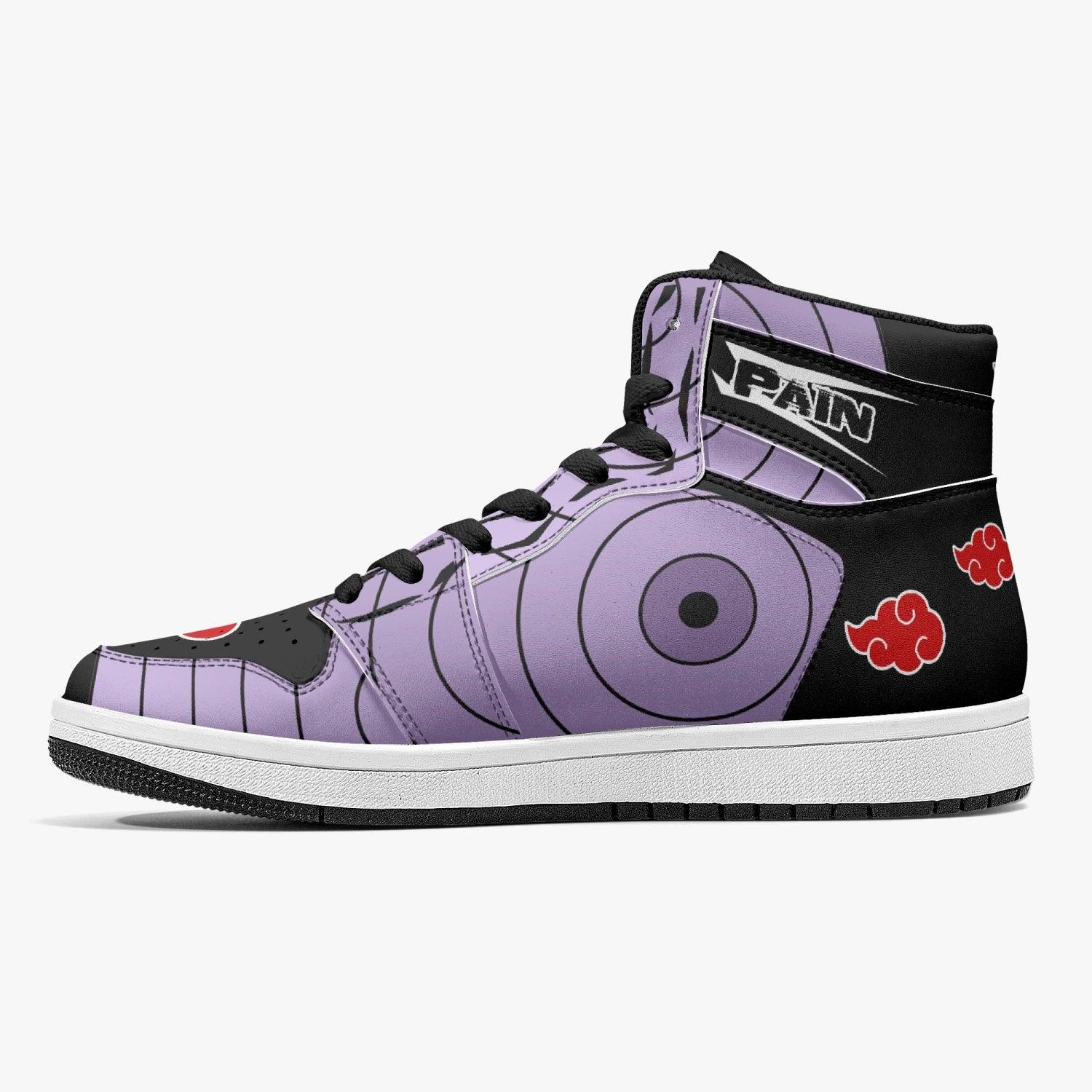 Pain Nagato Red Cloud Ninja Mid 1 Basketball Shoes
