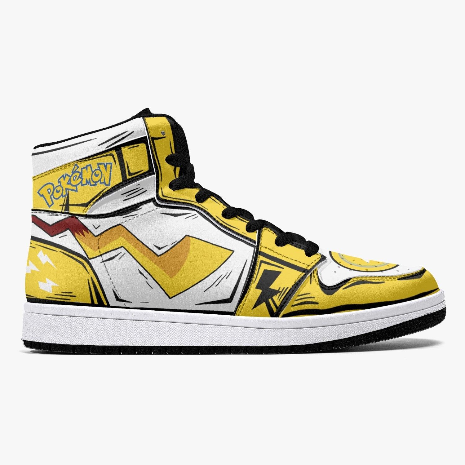 Pikachu Pokemon 2 Mid 1 Basketball Shoes