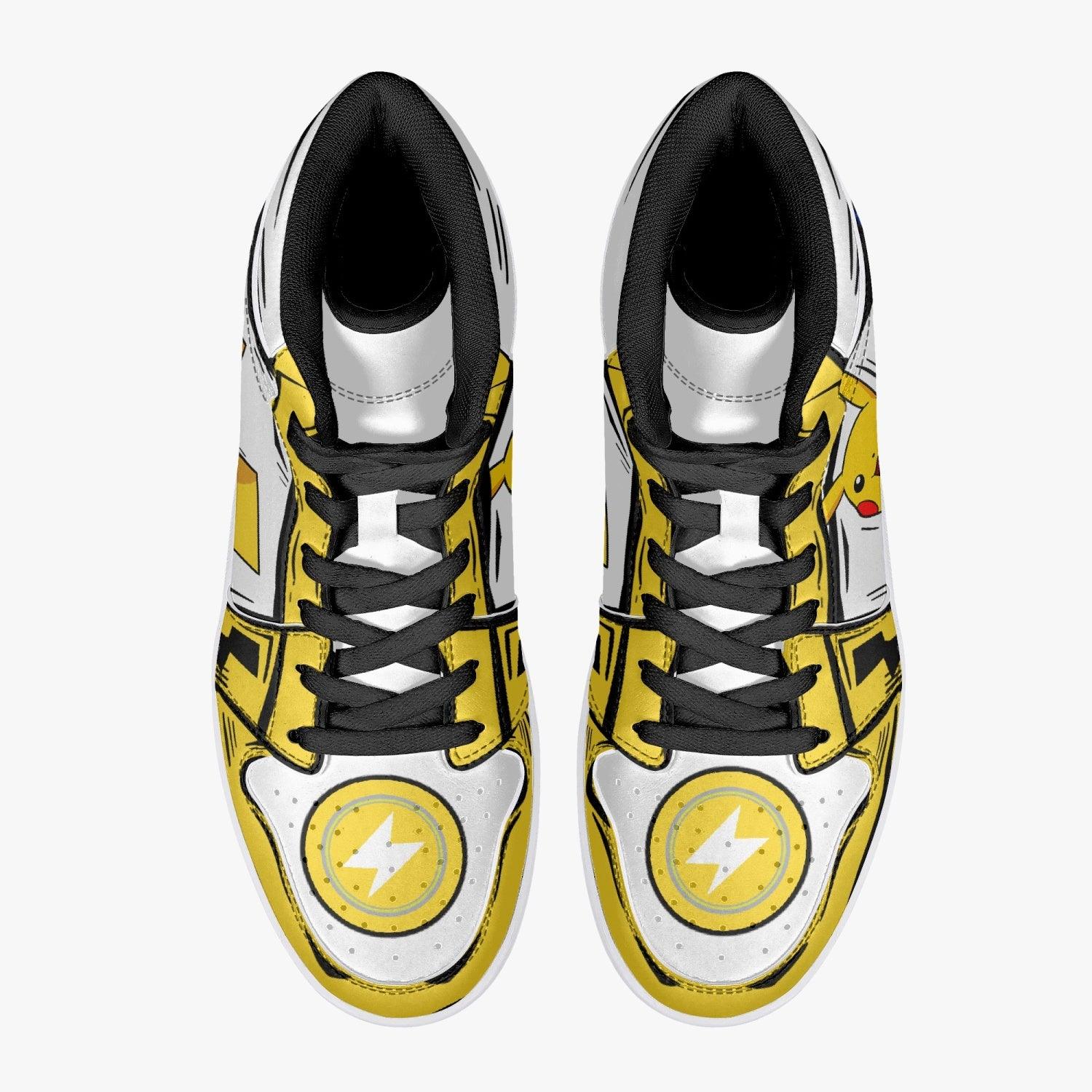 Pikachu Pokemon 2 Mid 1 Basketball Shoes