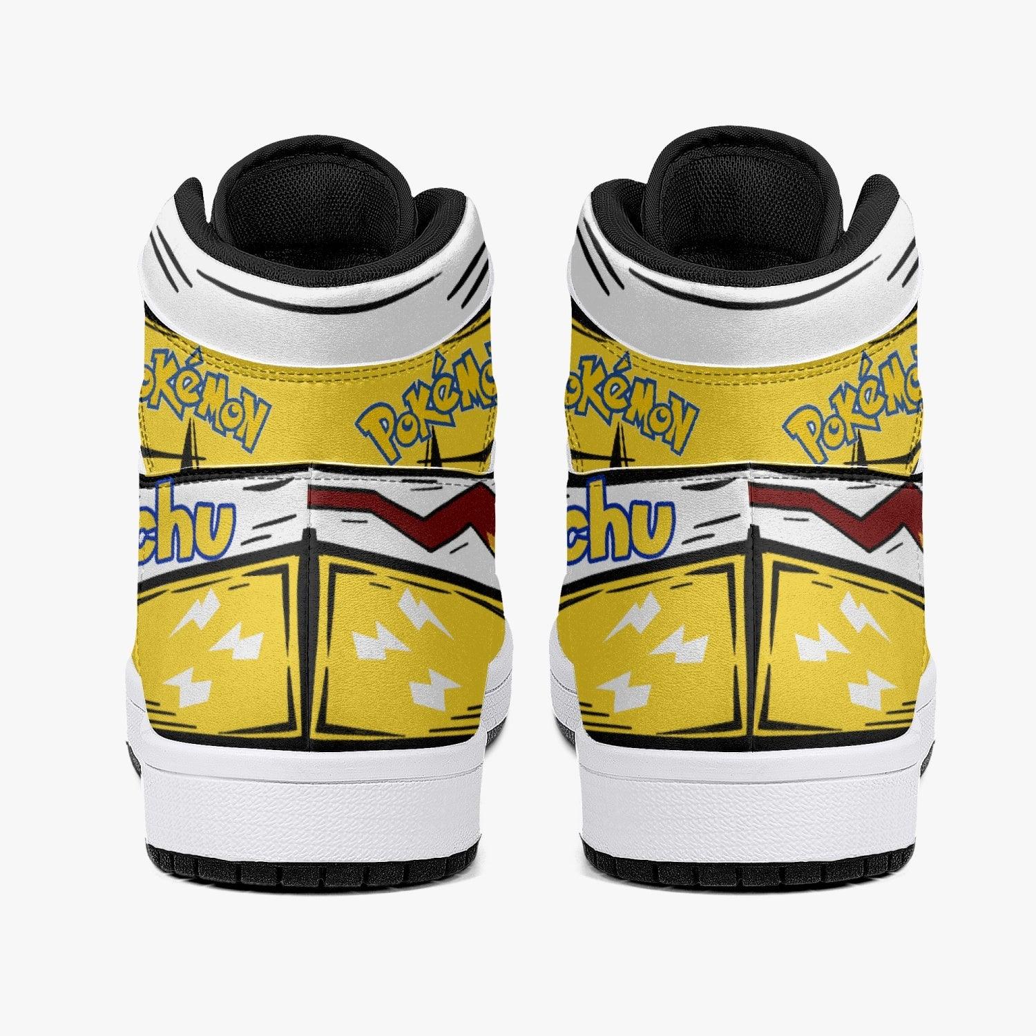 Pikachu Pokemon 2 Mid 1 Basketball Shoes