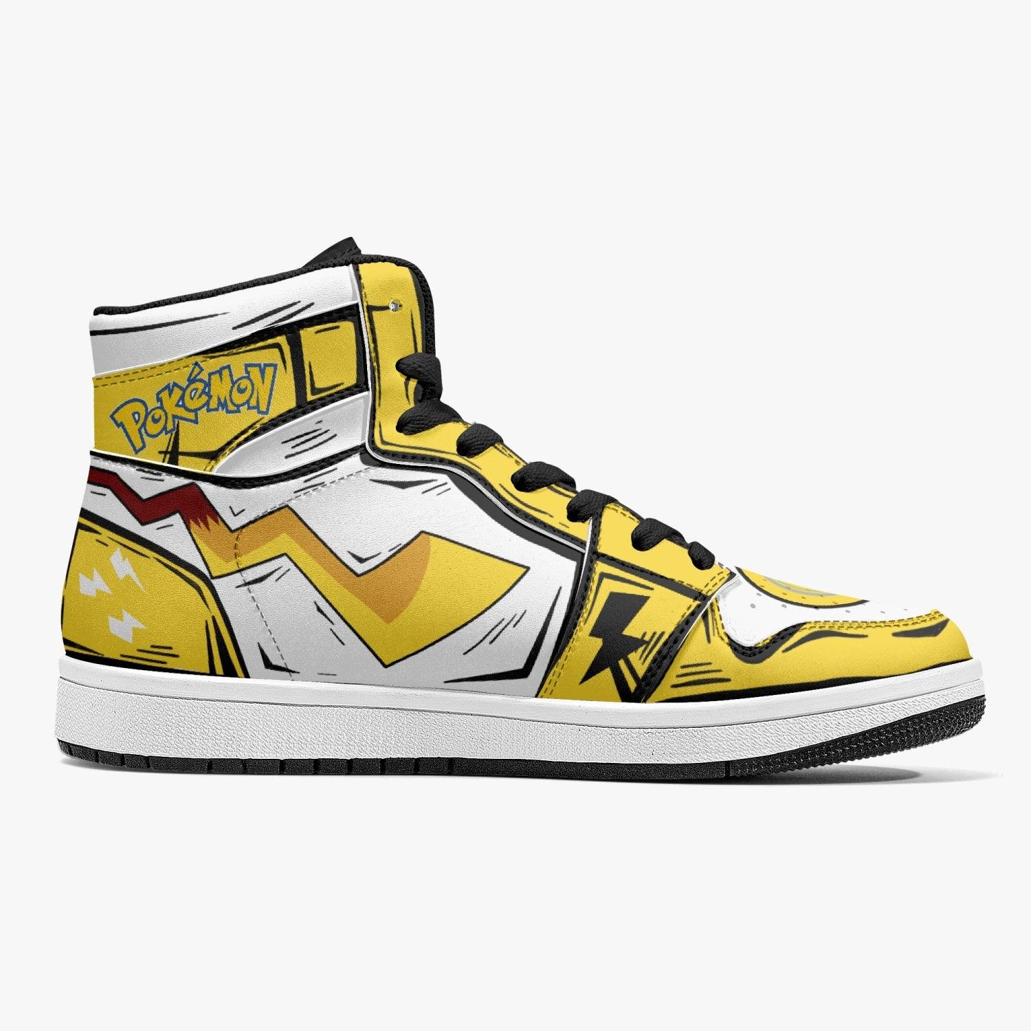 Pikachu Pokemon 2 Mid 1 Basketball Shoes