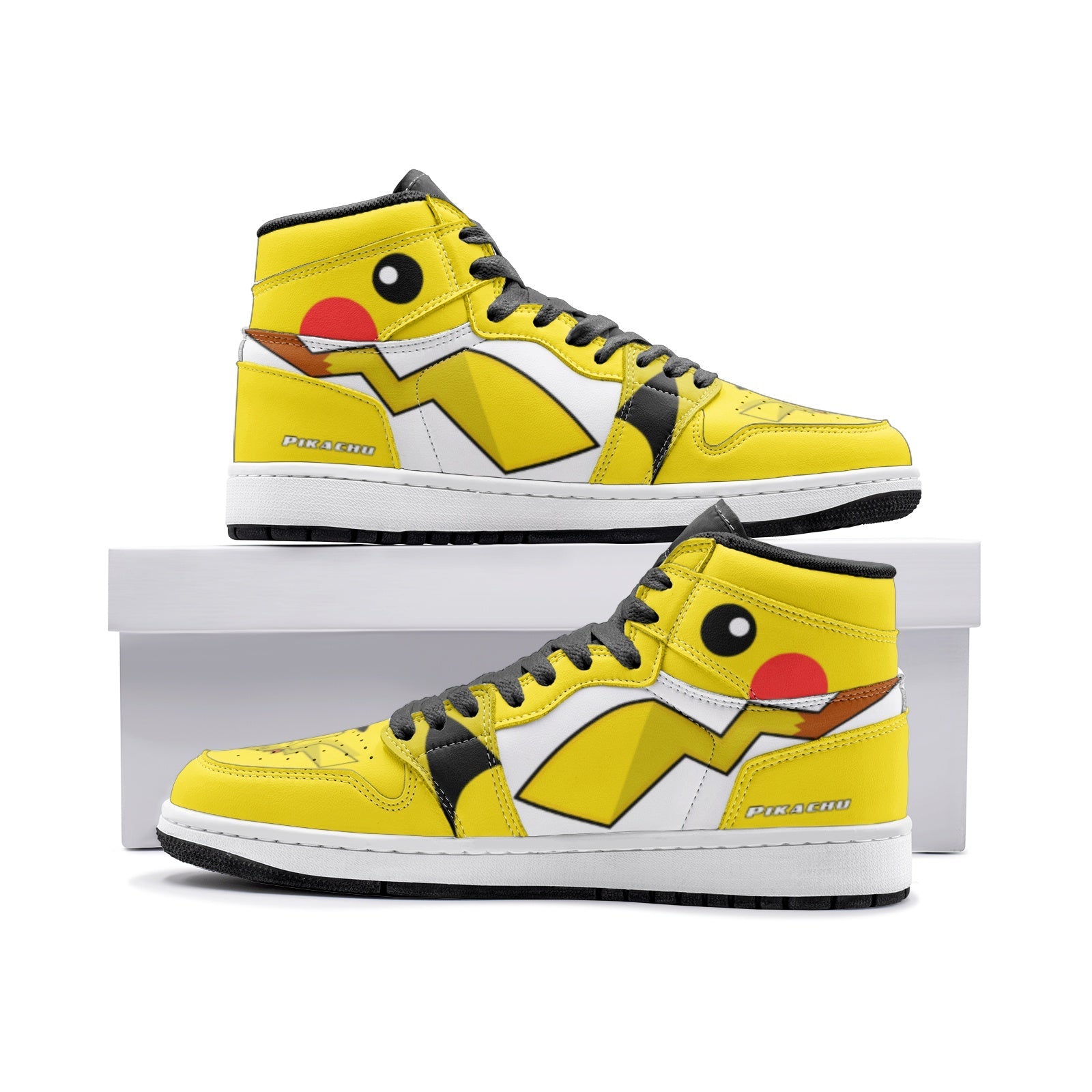 Pikachu Starter Pokemon Mid 1 Basketball Shoes