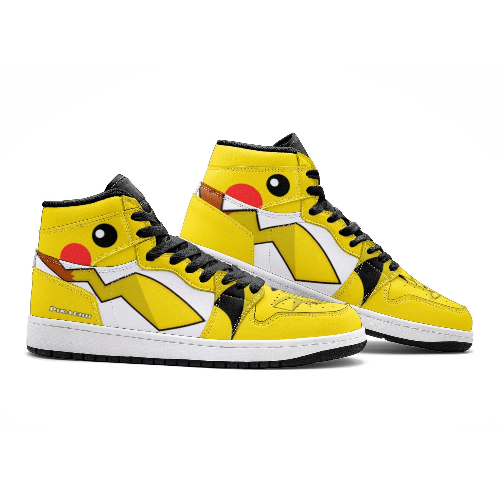 Pikachu Starter Pokemon Mid 1 Basketball Shoes