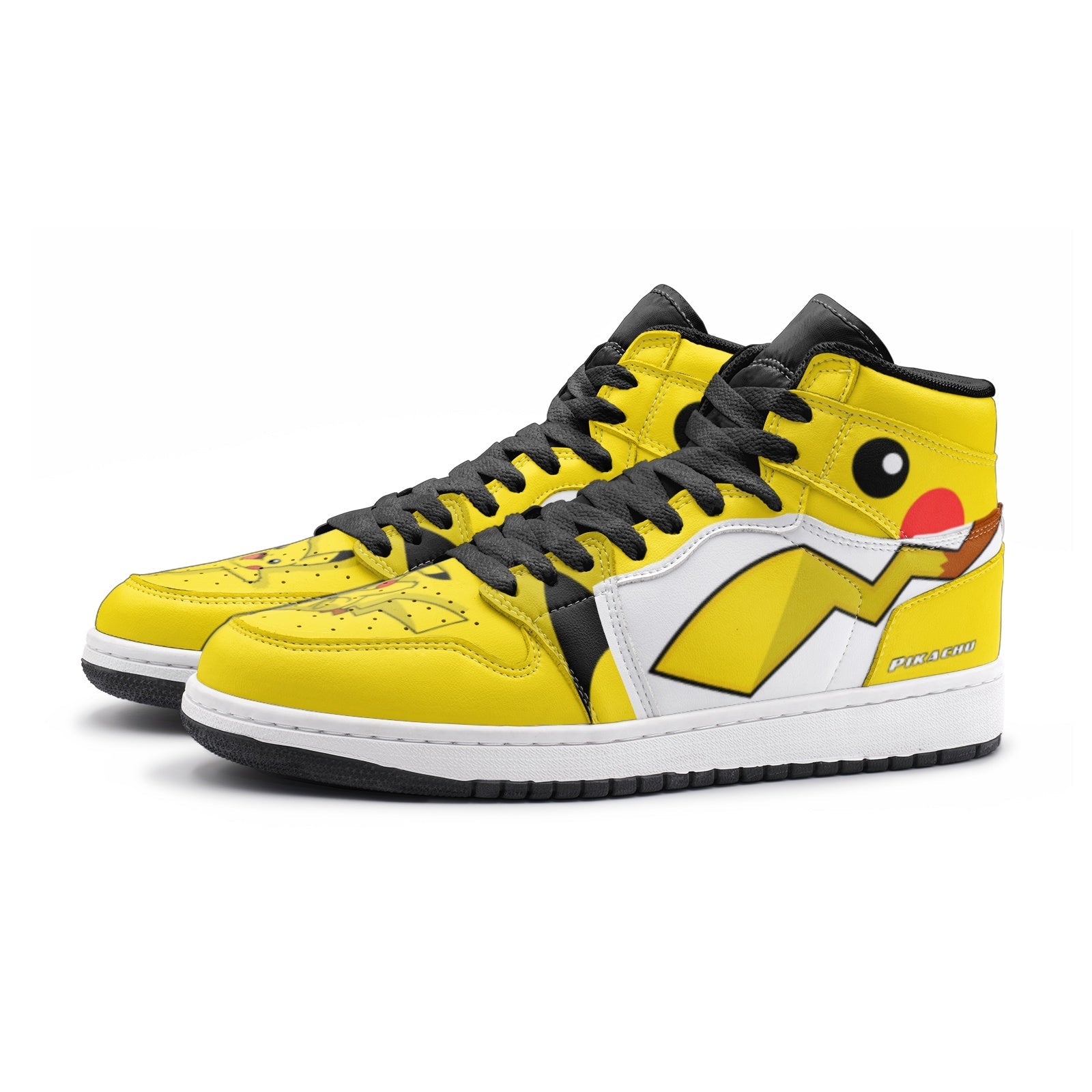 Pikachu Starter Pokemon Mid 1 Basketball Shoes