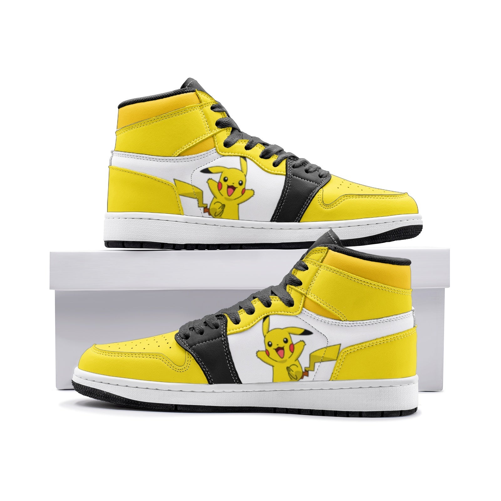 Pikachu V1 Pokemon Mid 1 Basketball Shoes
