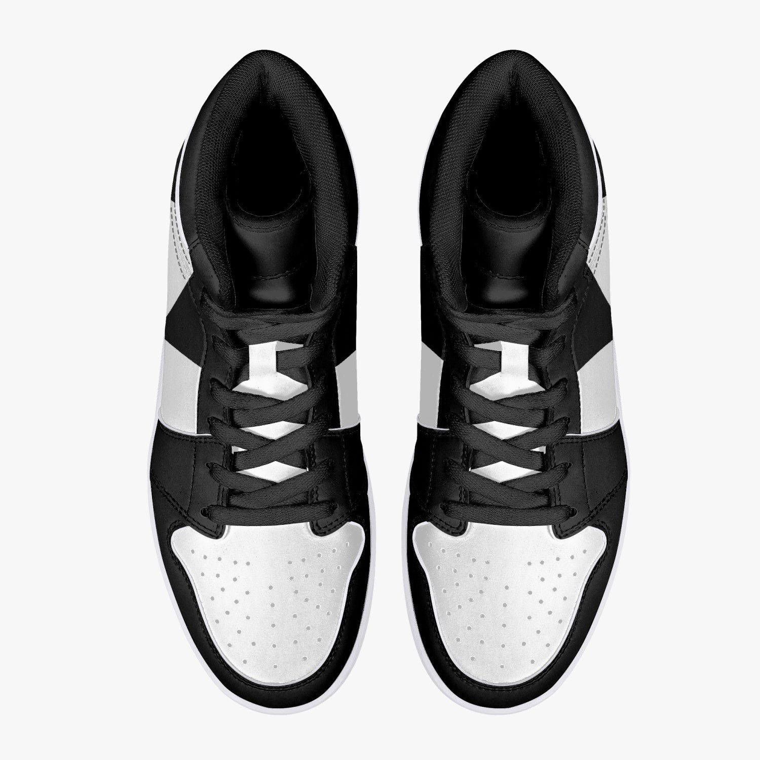 Power Rangers Black Mid 1 Basketball Shoes