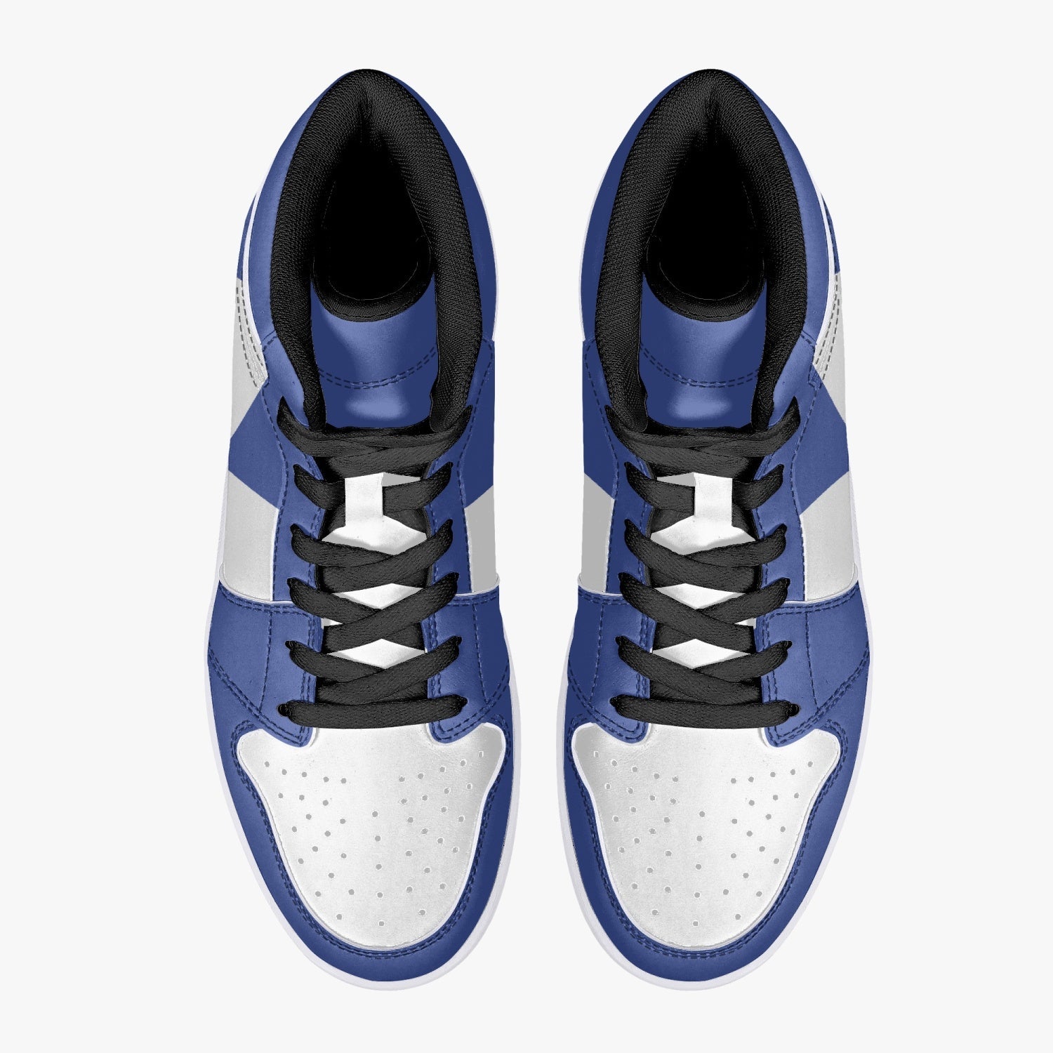 Power Rangers Blue Mid 1 Basketball Shoes