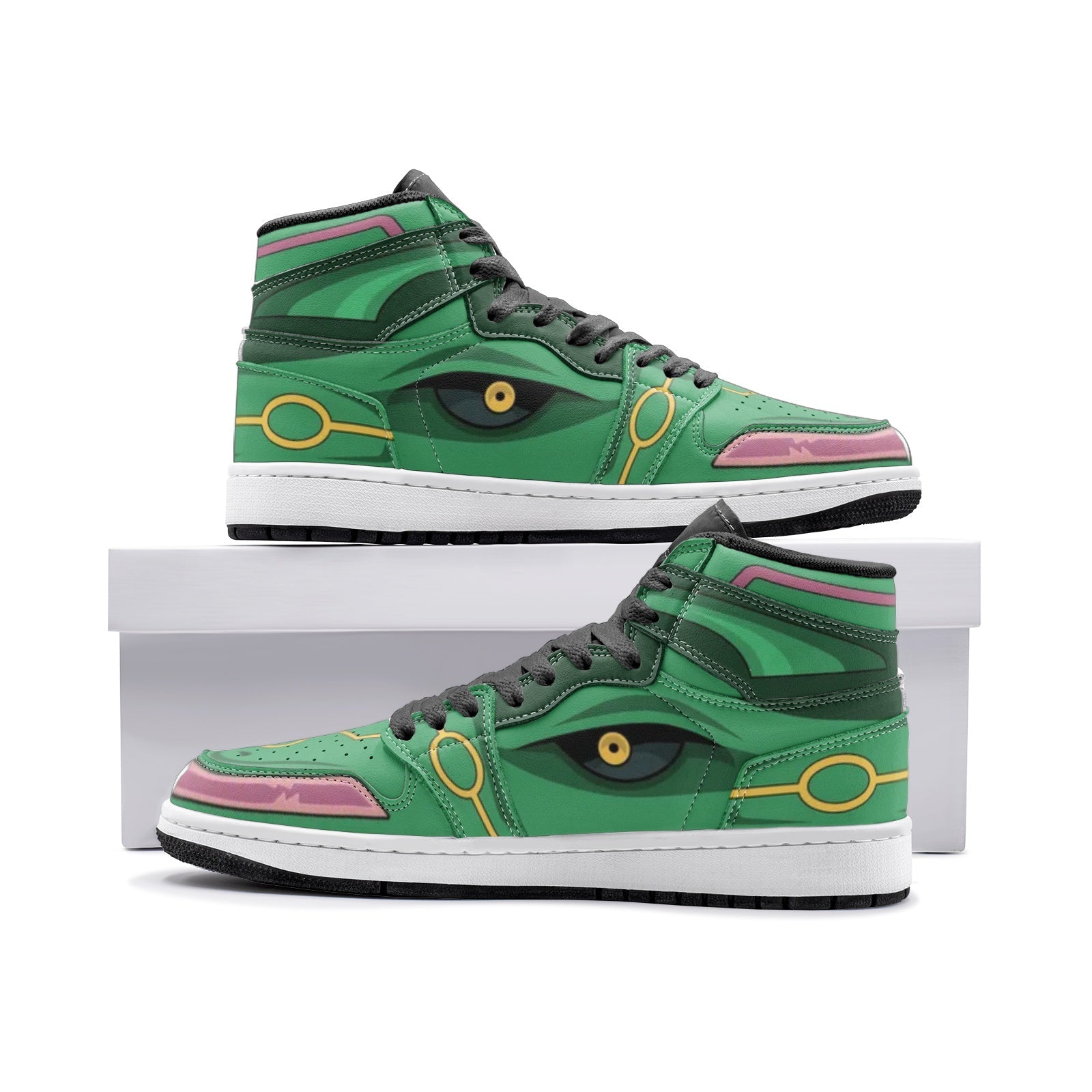 Rayquaza Pokemon V2 Mid 1 Basketball Shoes