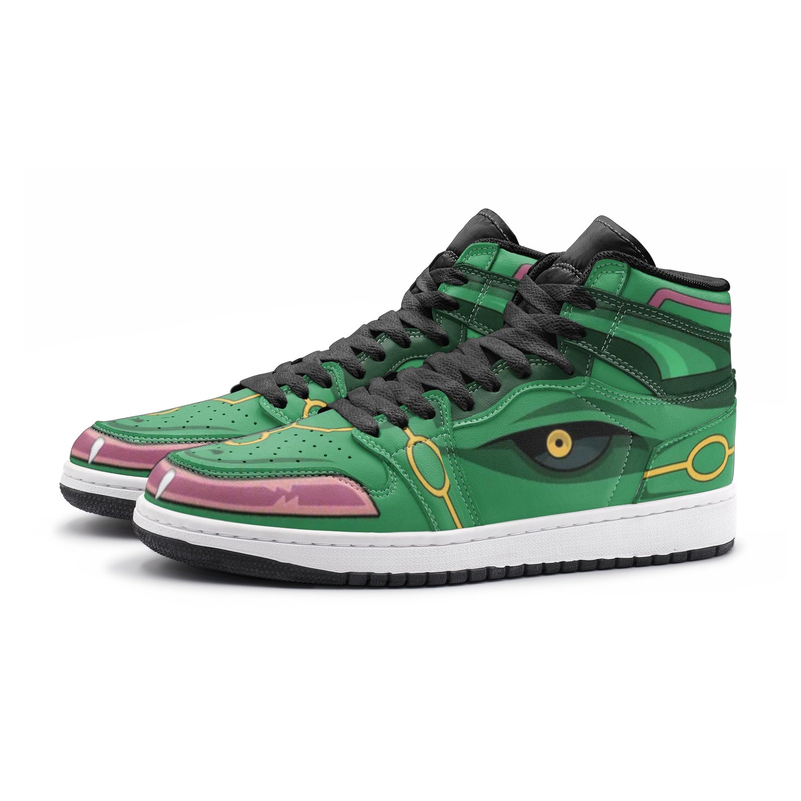 Rayquaza Pokemon V2 Mid 1 Basketball Shoes