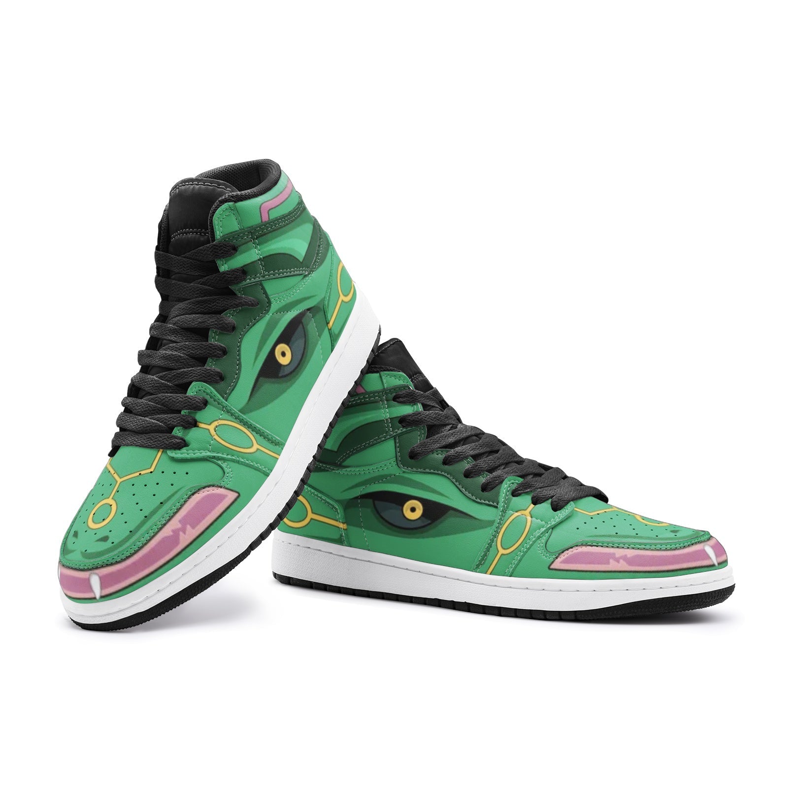 Rayquaza Pokemon V2 Mid 1 Basketball Shoes