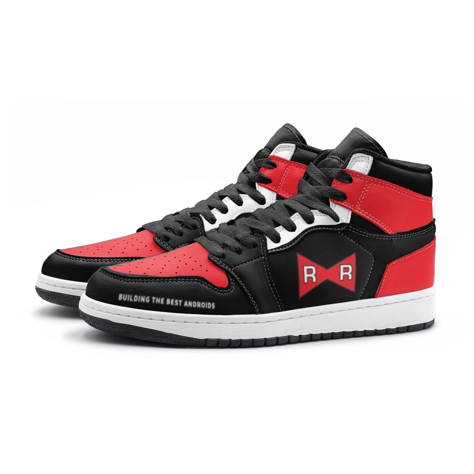 Red Ribbon Dragonball Z Mid 1 Basketball Shoes