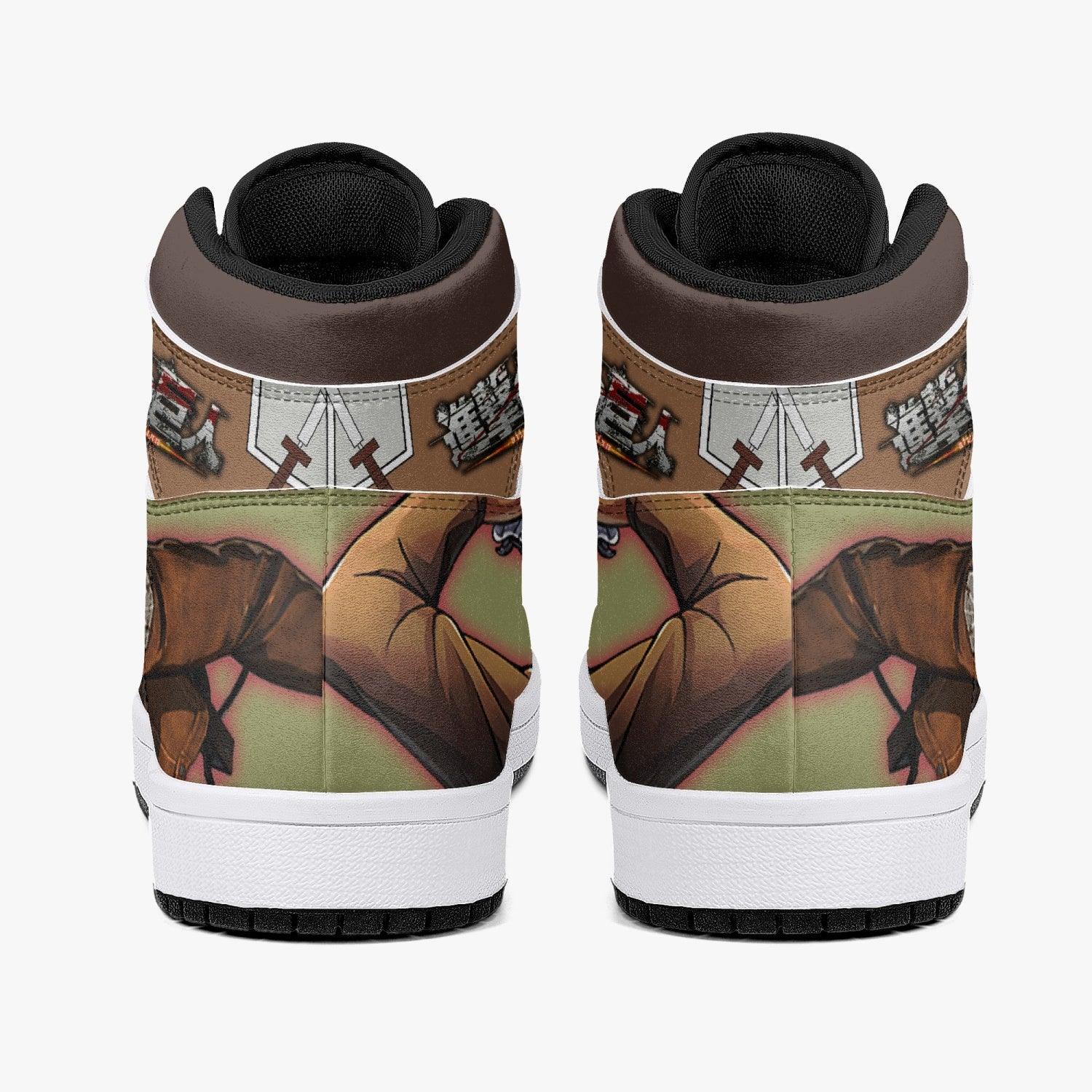 Reiner Braun Attack on Titan Mid 1 Basketball Shoes