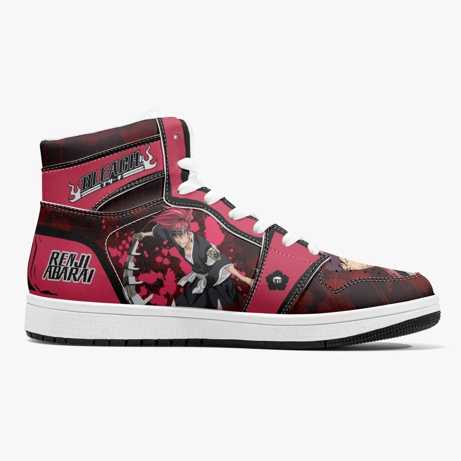 Renji Abarai Bleach Mid 1 Basketball Shoes