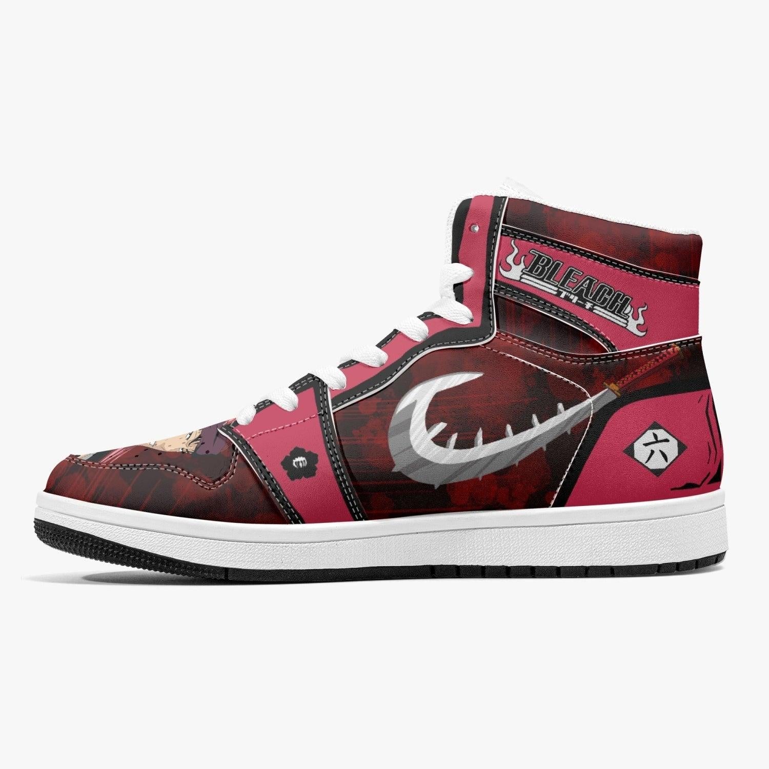 Renji Abarai Bleach Mid 1 Basketball Shoes