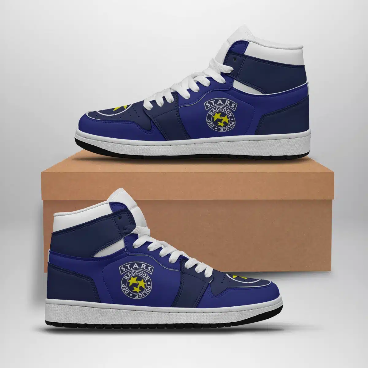 Resident Evil Shonen Mid 1 Basketball Shoes - Ultimate Fan Sneakers for Gamers