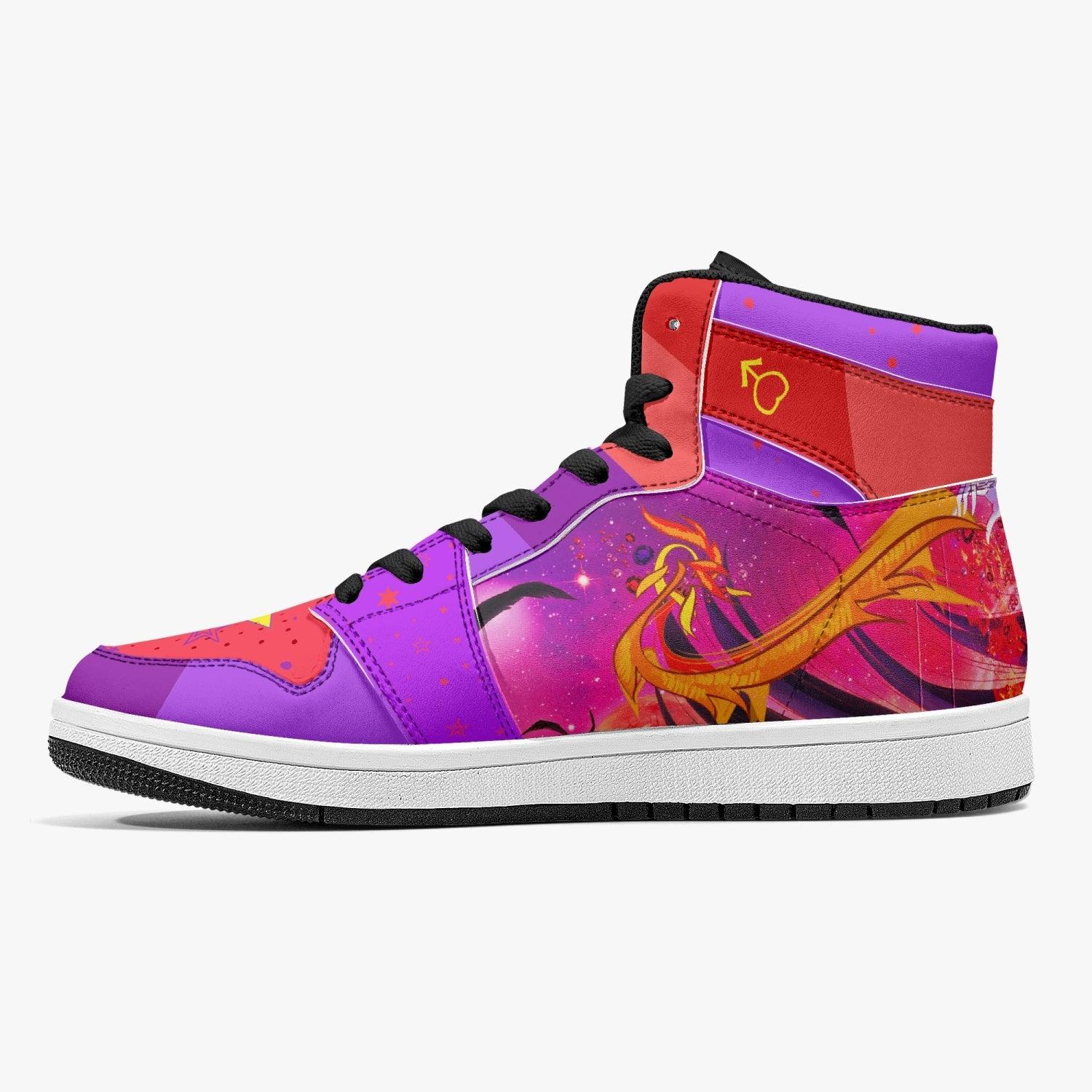 Sailor Mars Sailor Moon Crystal Mid 1 Basketball Shoes