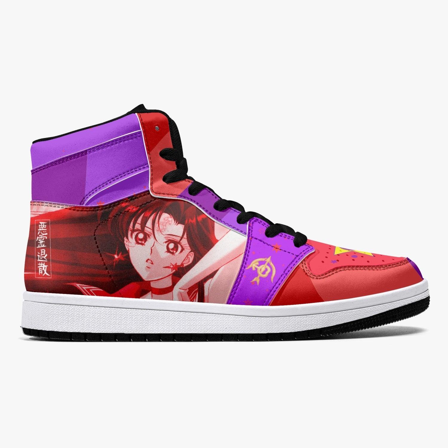 Sailor Mars Sailor Moon Crystal Mid 1 Basketball Shoes
