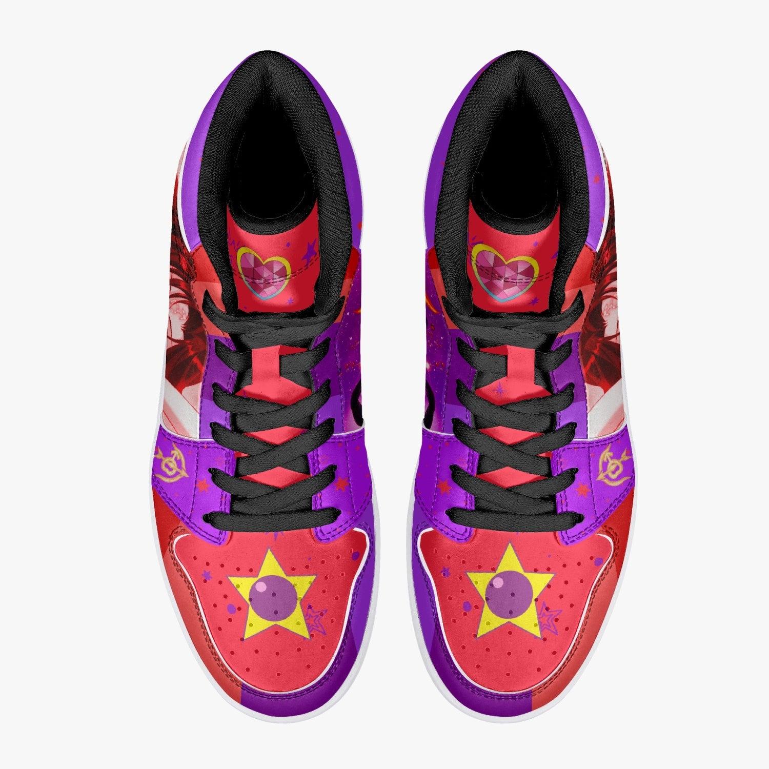 Sailor Mars Sailor Moon Crystal Mid 1 Basketball Shoes