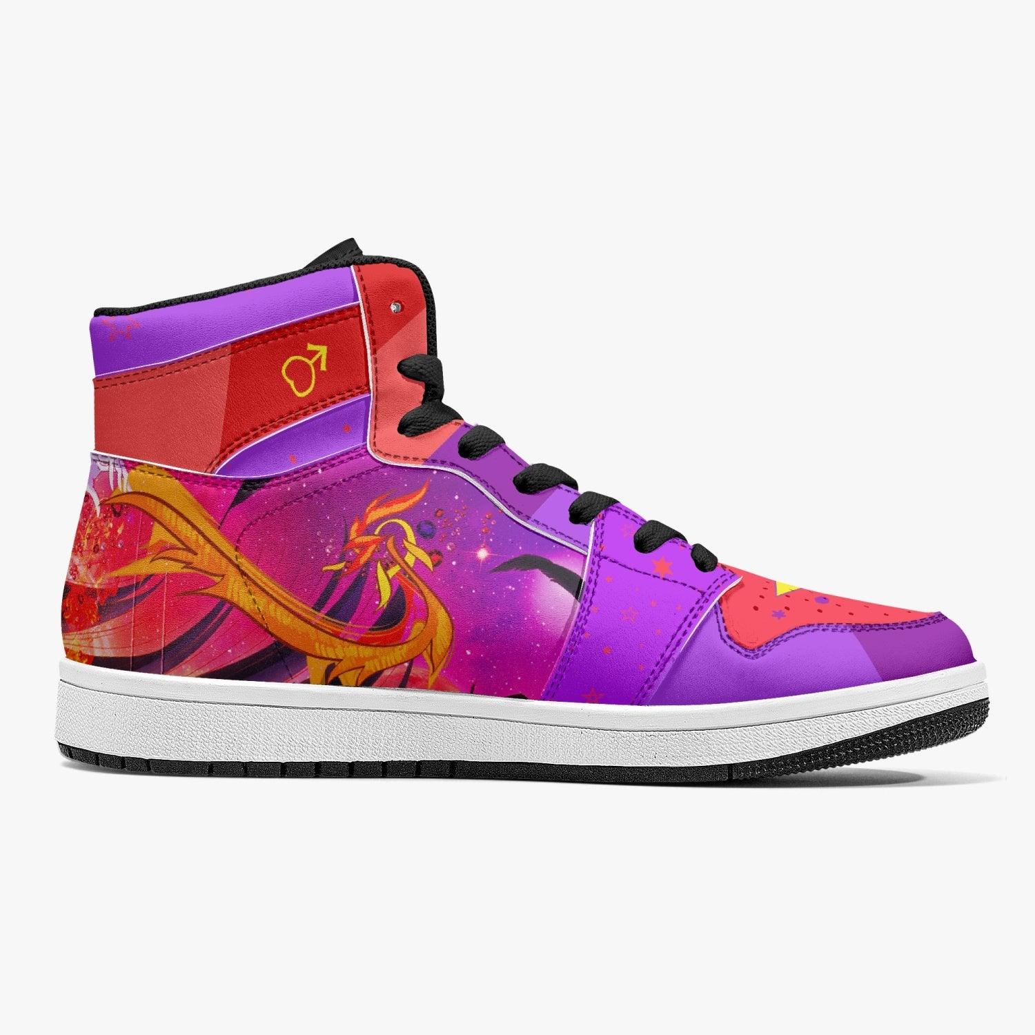 Sailor Mars Sailor Moon Crystal Mid 1 Basketball Shoes