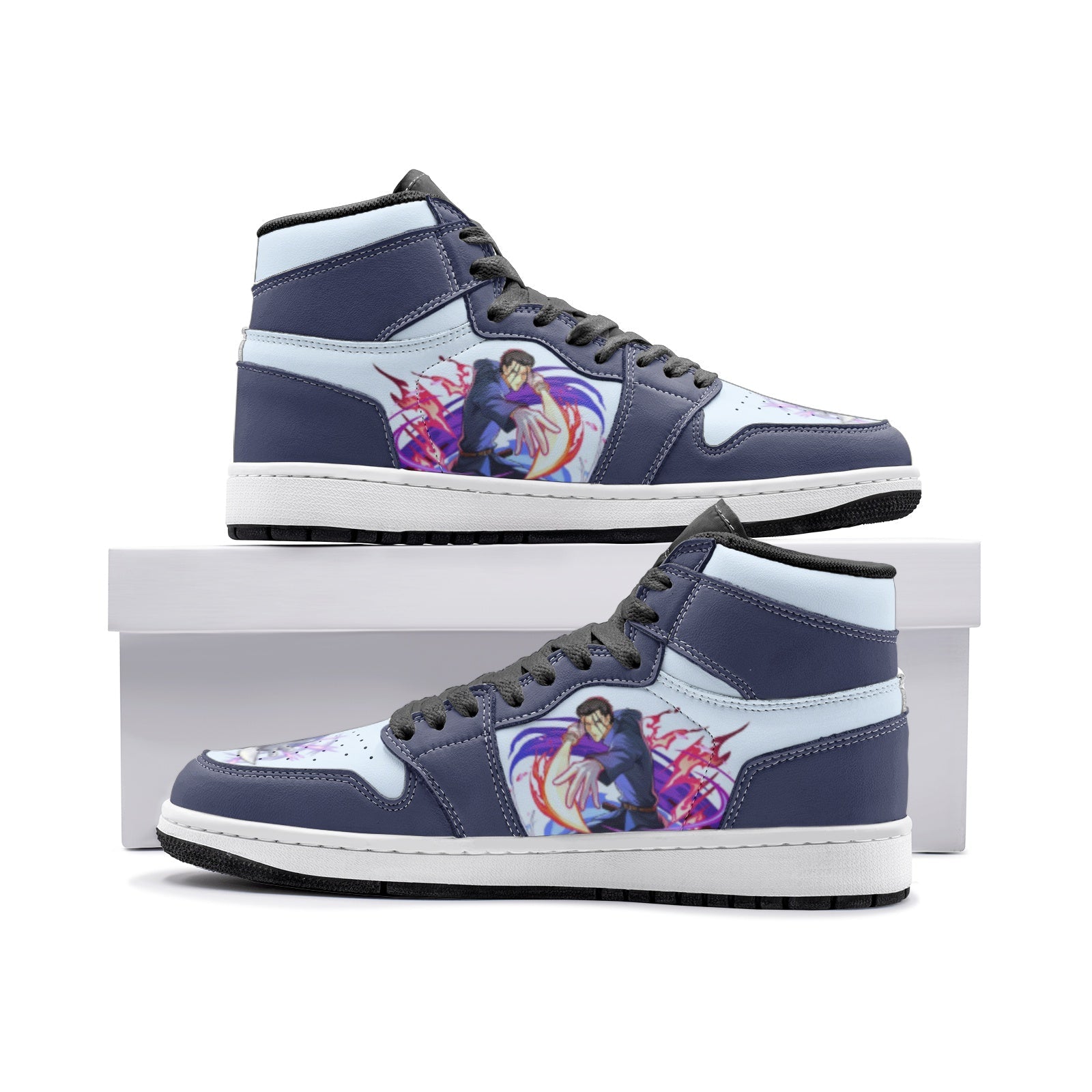 Saito Hajime Rurouni Kenshin Mid 1 Basketball Shoes