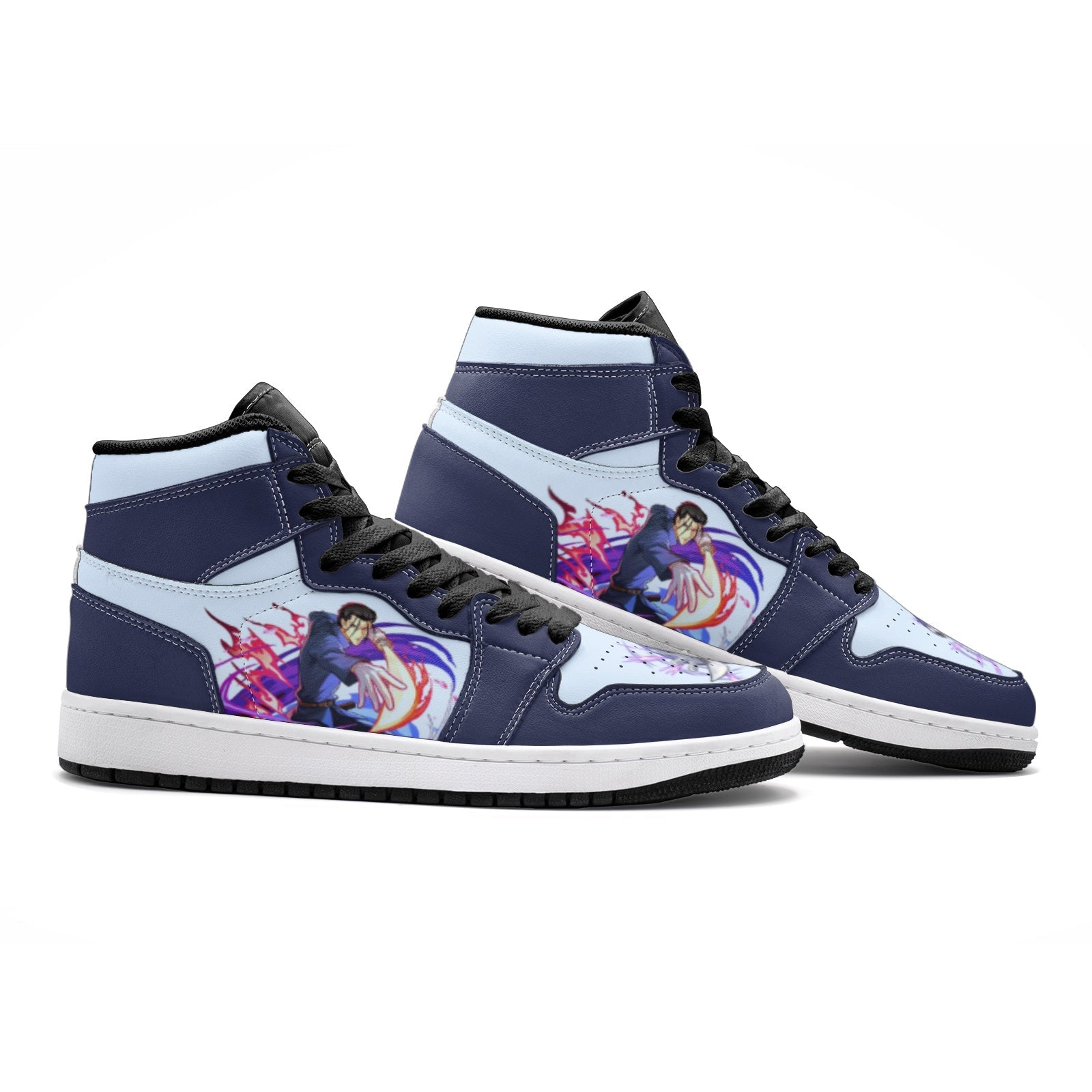 Saito Hajime Rurouni Kenshin Mid 1 Basketball Shoes