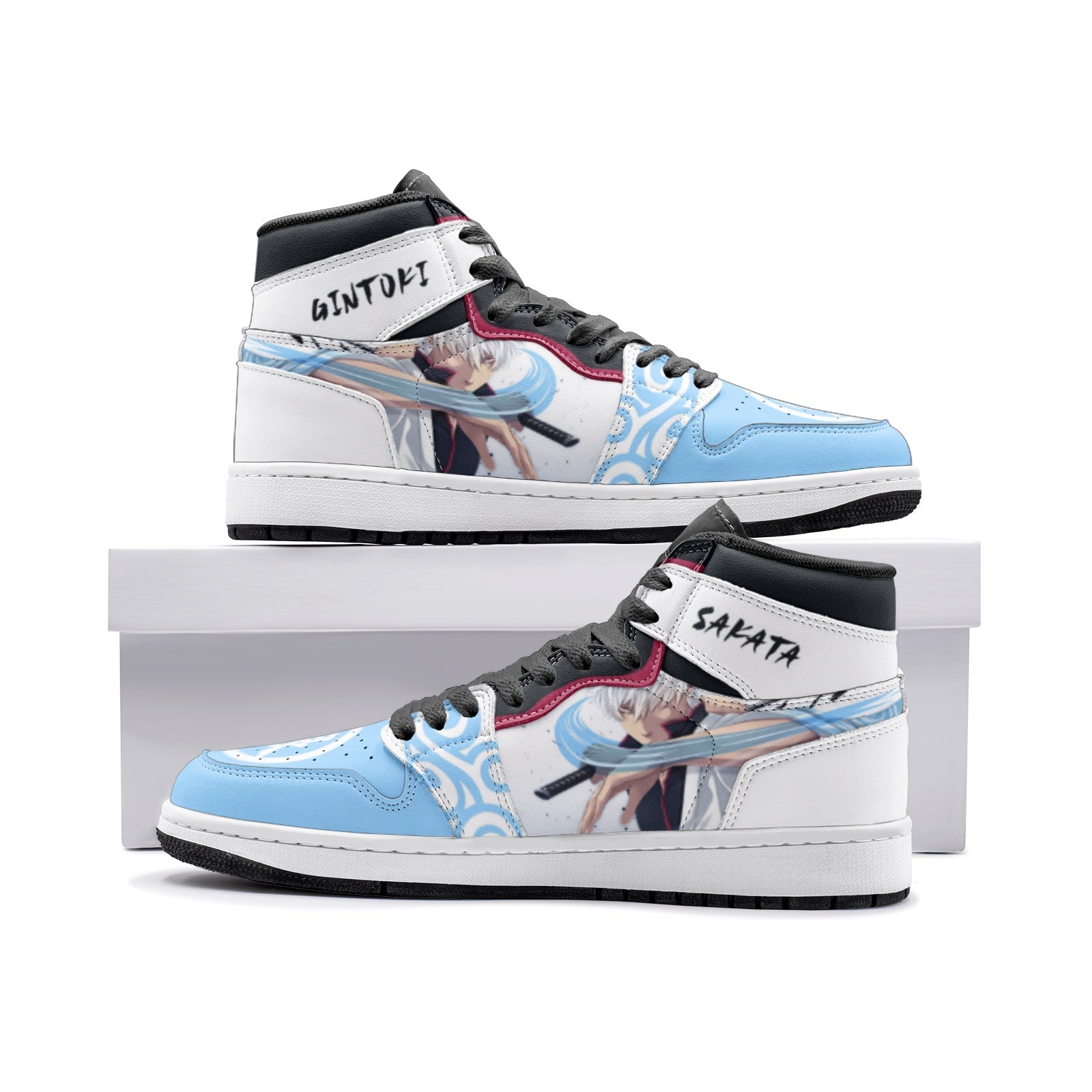 Sakata Gintoki Gintama Mid 1 Basketball Shoes