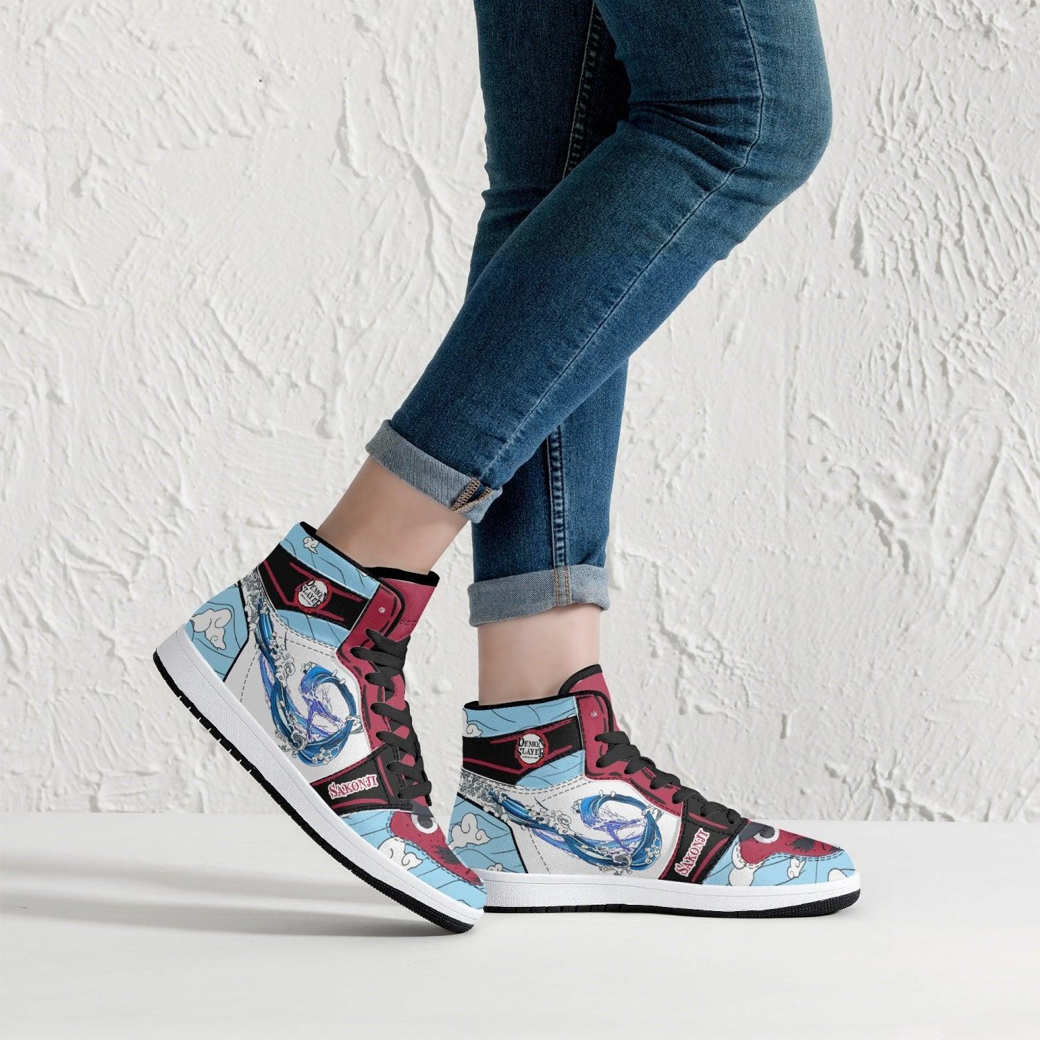 Sakonji Urokodaki Demon Slayer V3 Mid 1 Basketball Shoes