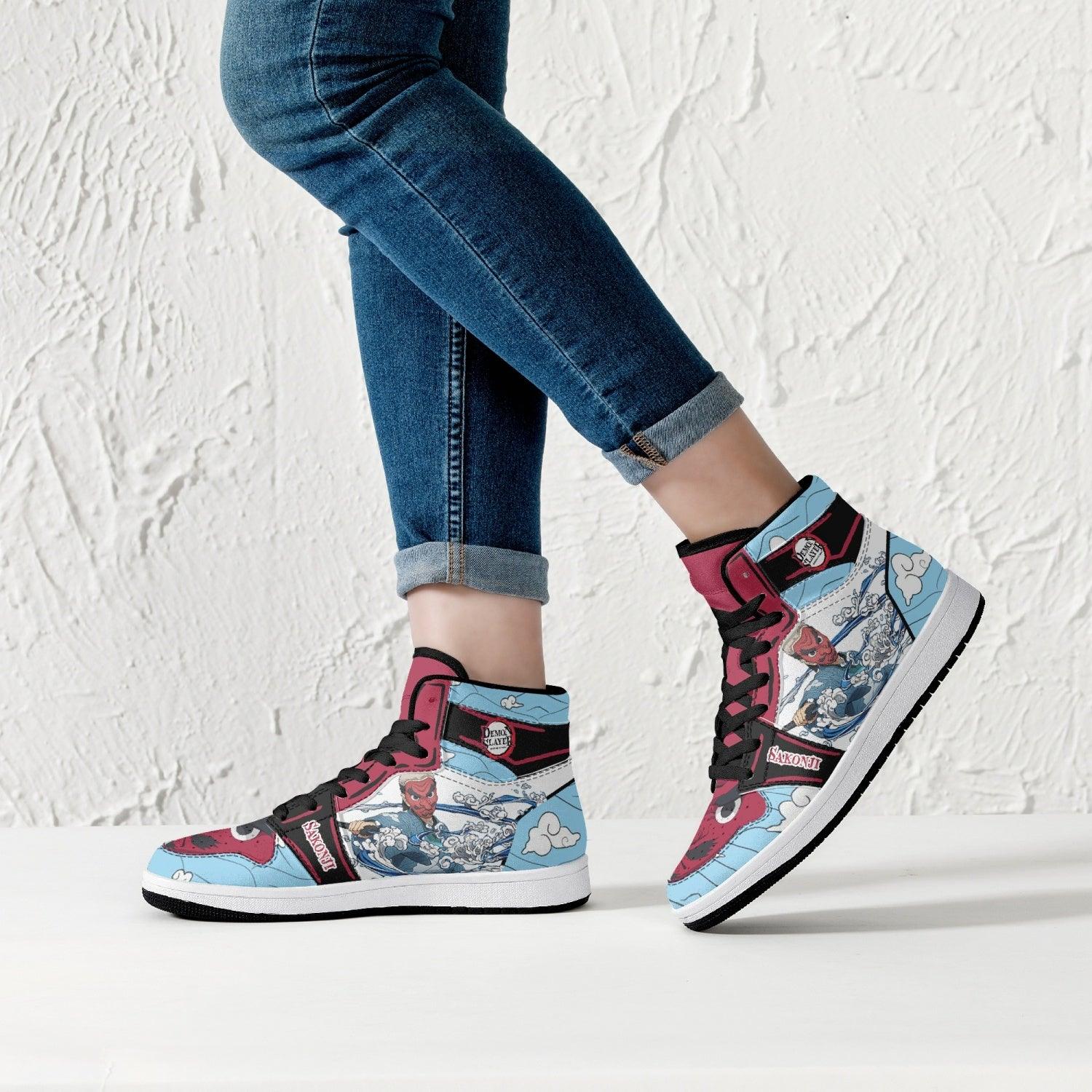 Sakonji Urokodaki Demon Slayer V3 Mid 1 Basketball Shoes