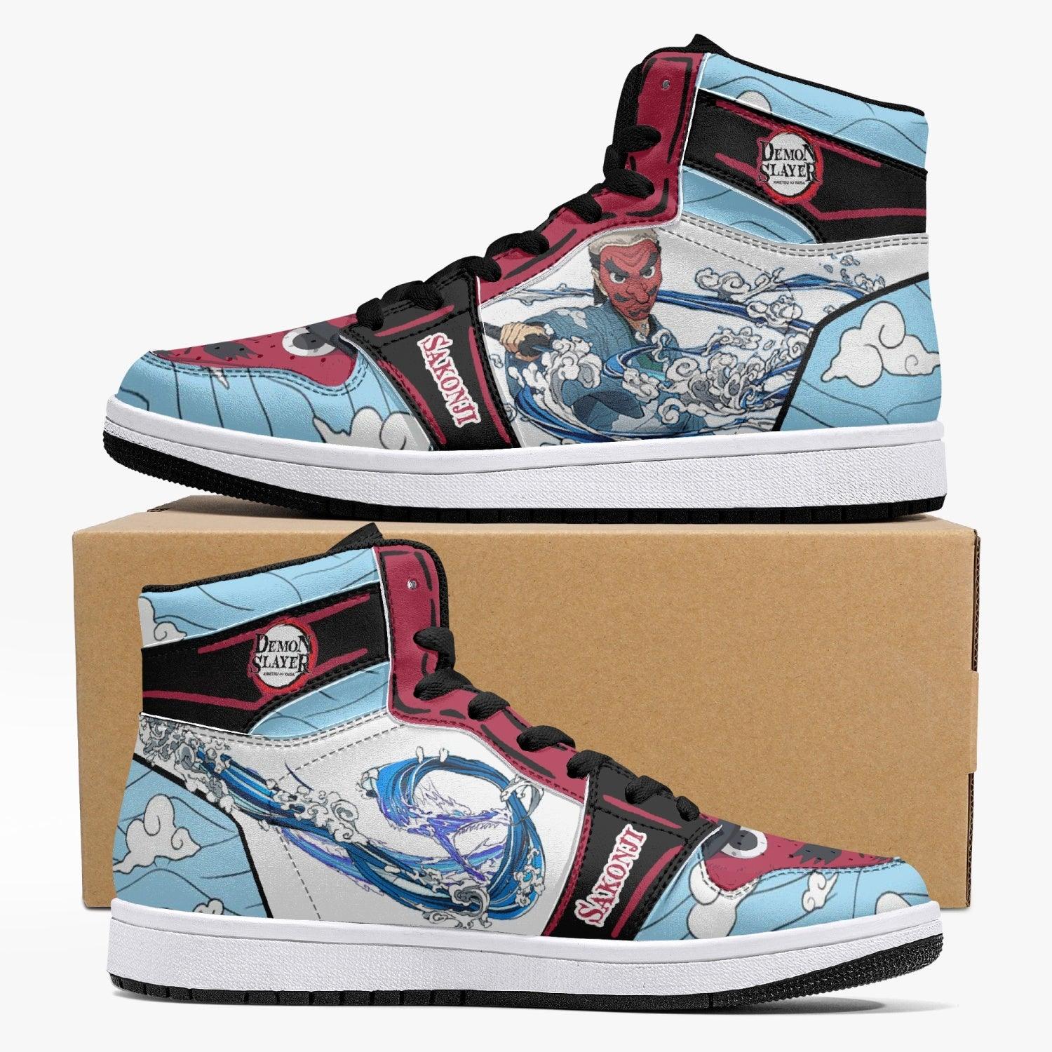 Sakonji Urokodaki Demon Slayer V3 Mid 1 Basketball Shoes