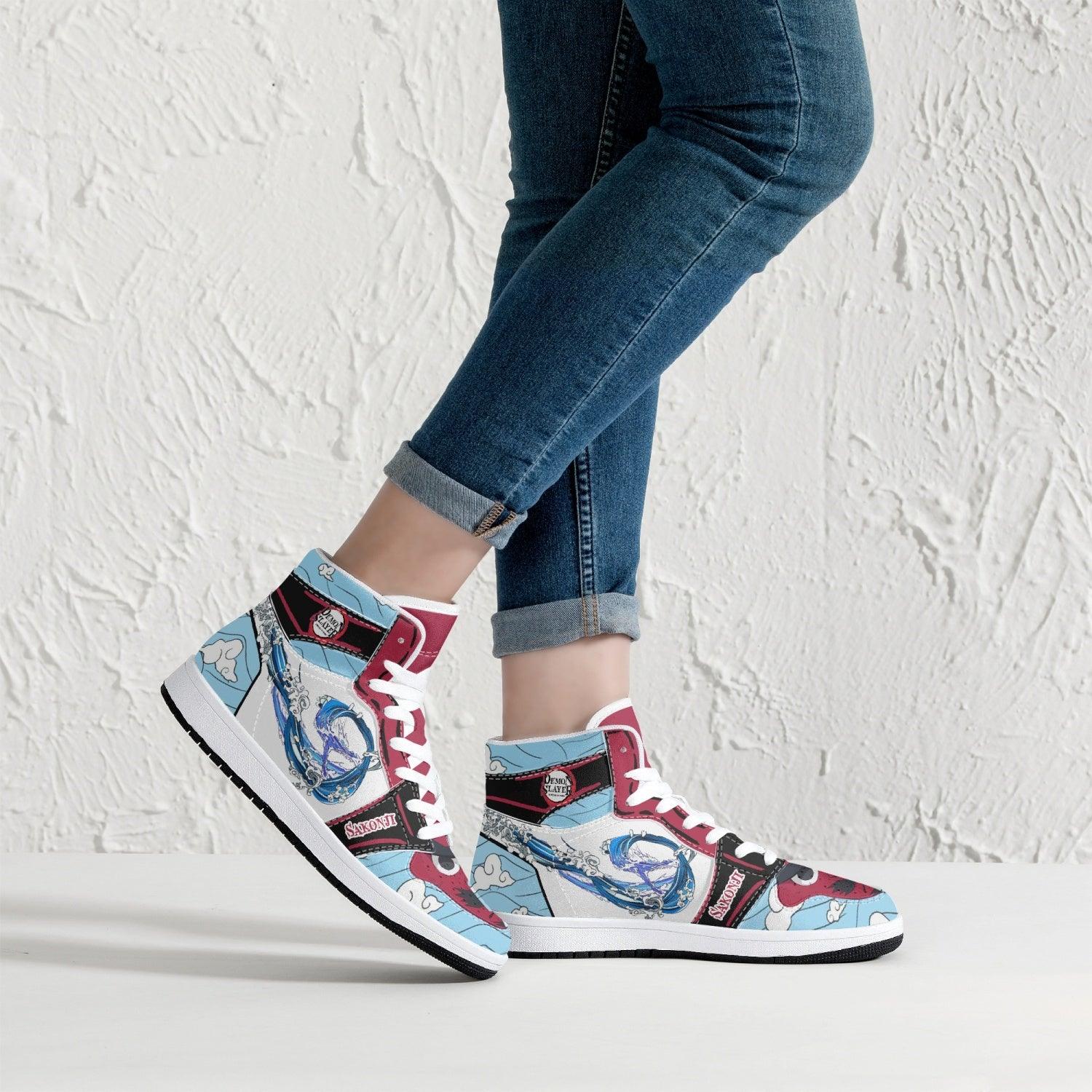 Sakonji Urokodaki Demon Slayer V3 Mid 1 Basketball Shoes