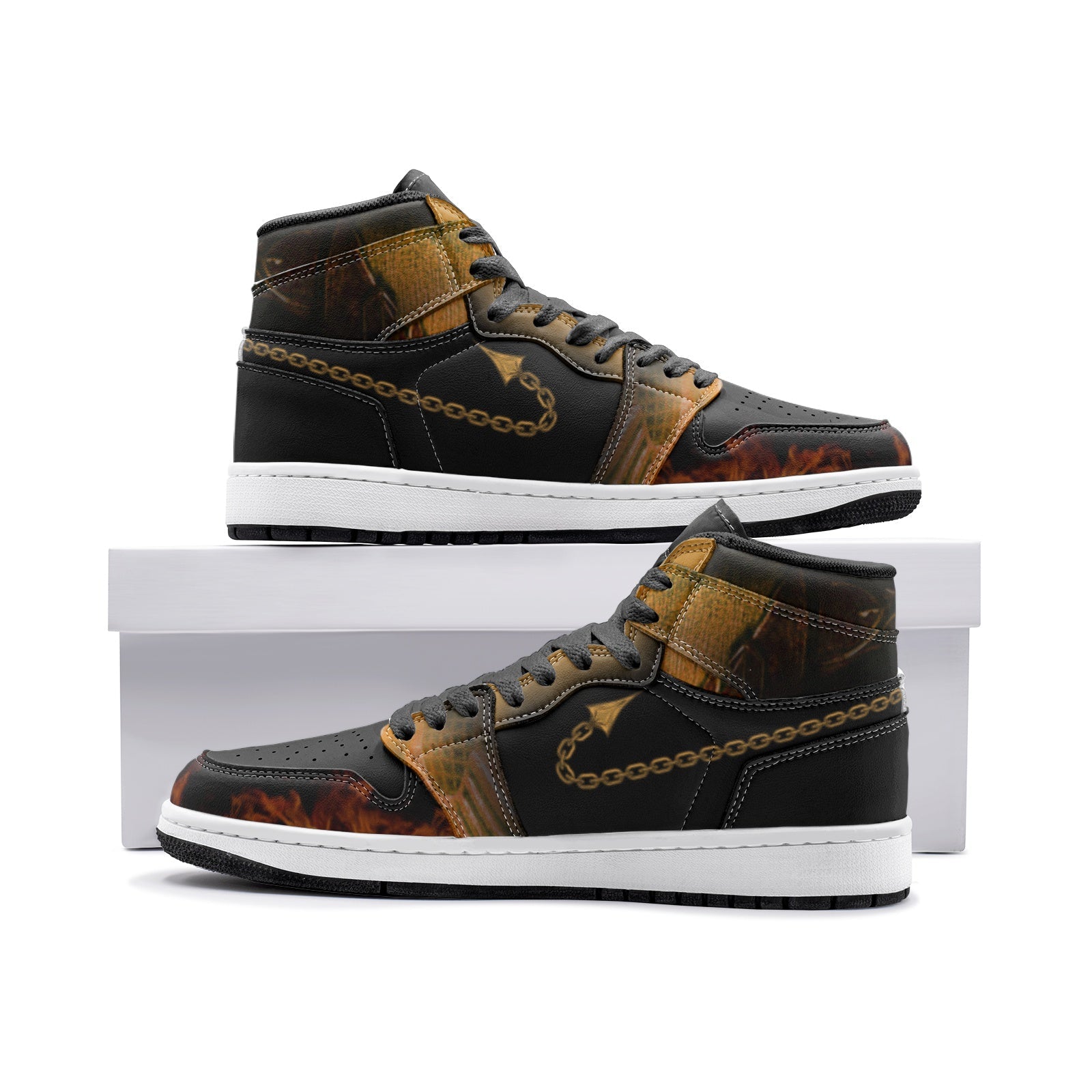 Scorpion Mortal Kombat Mid 1 Basketball Shoes