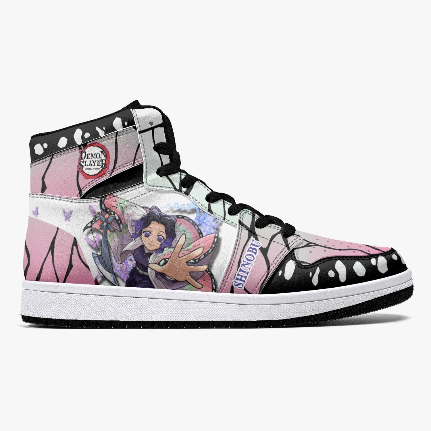 Shinobu Kocho Demon Slayer Mid 1 Basketball Shoes
