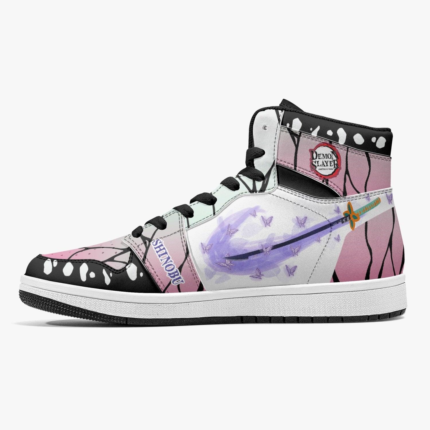 Shinobu Kocho Demon Slayer Mid 1 Basketball Shoes