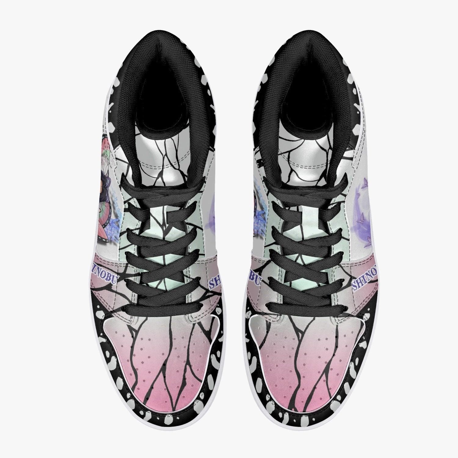 Shinobu Kocho Demon Slayer Mid 1 Basketball Shoes
