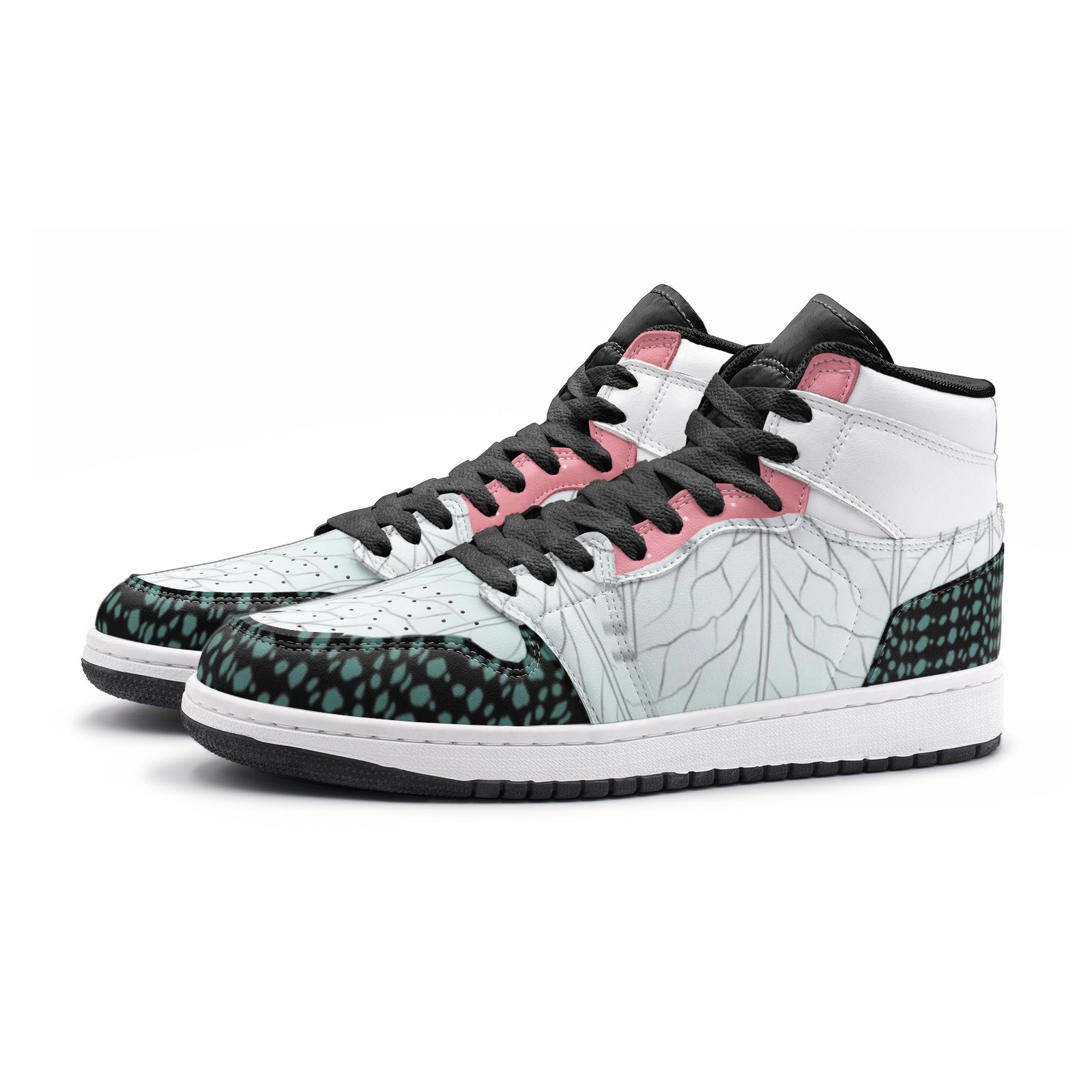 Shinobu Kocho Demon Slayer Mid 1 Basketball Shoes