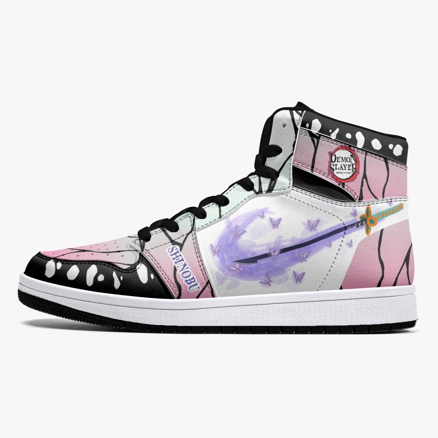 Shinobu Kocho Demon Slayer Mid 1 Basketball Shoes