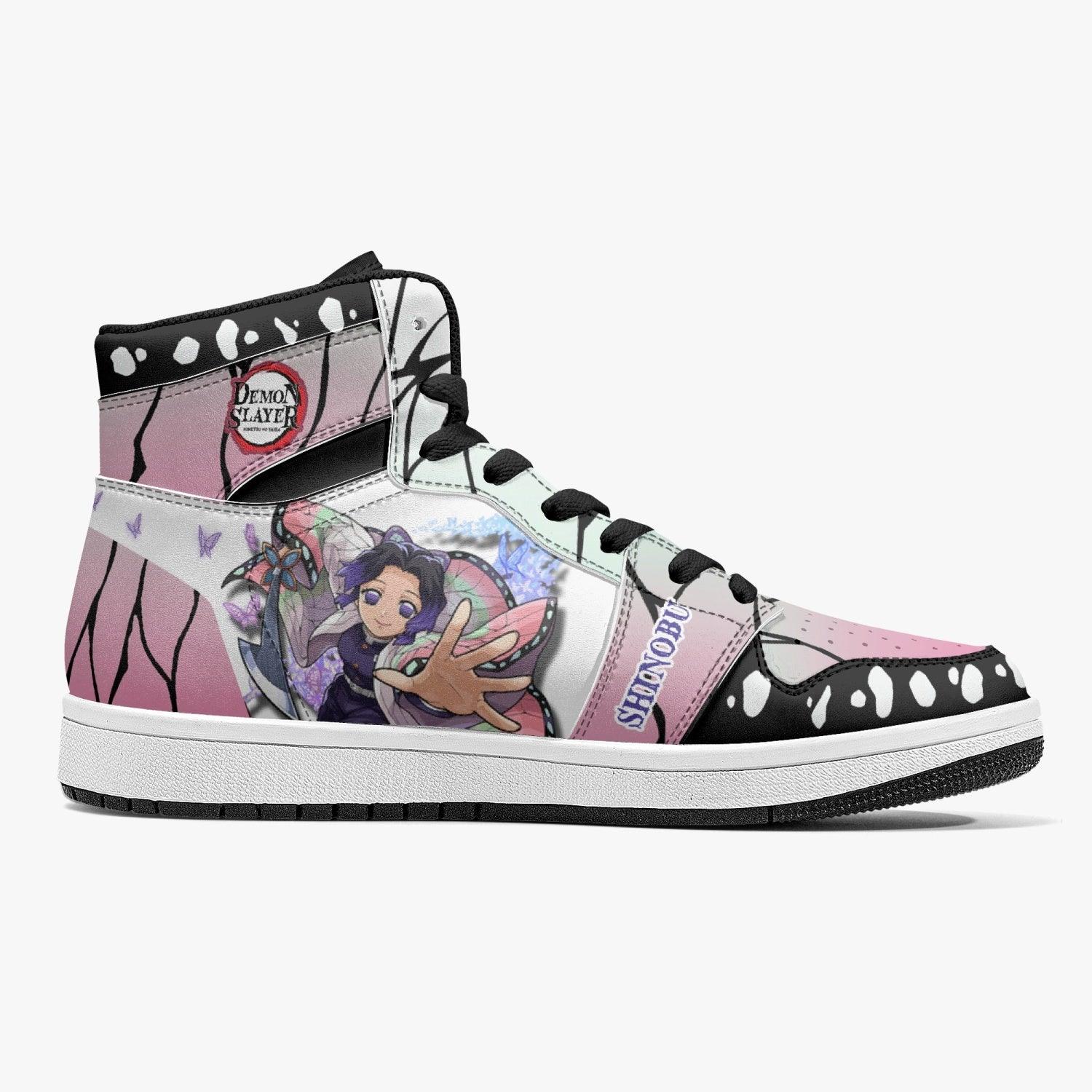 Shinobu Kocho Demon Slayer Mid 1 Basketball Shoes