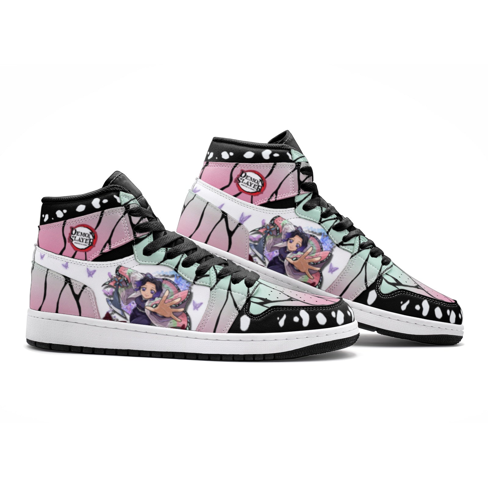 Shinobu Kocho Demon Slayer V2 Mid 1 Basketball Shoes