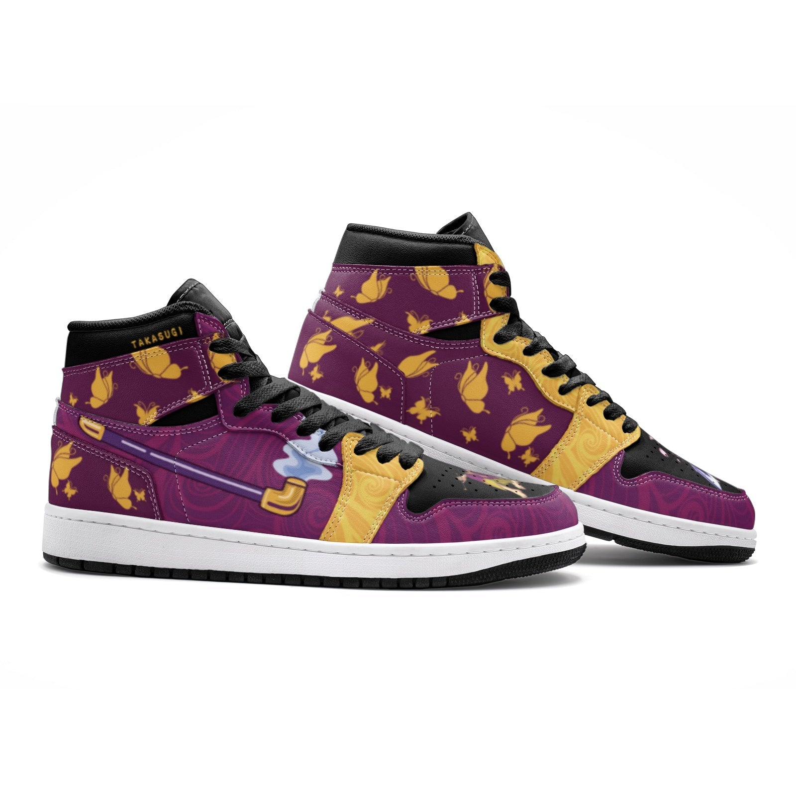 Shinsuke Smoking Pipe Gintama Mid 1 Basketball Shoes