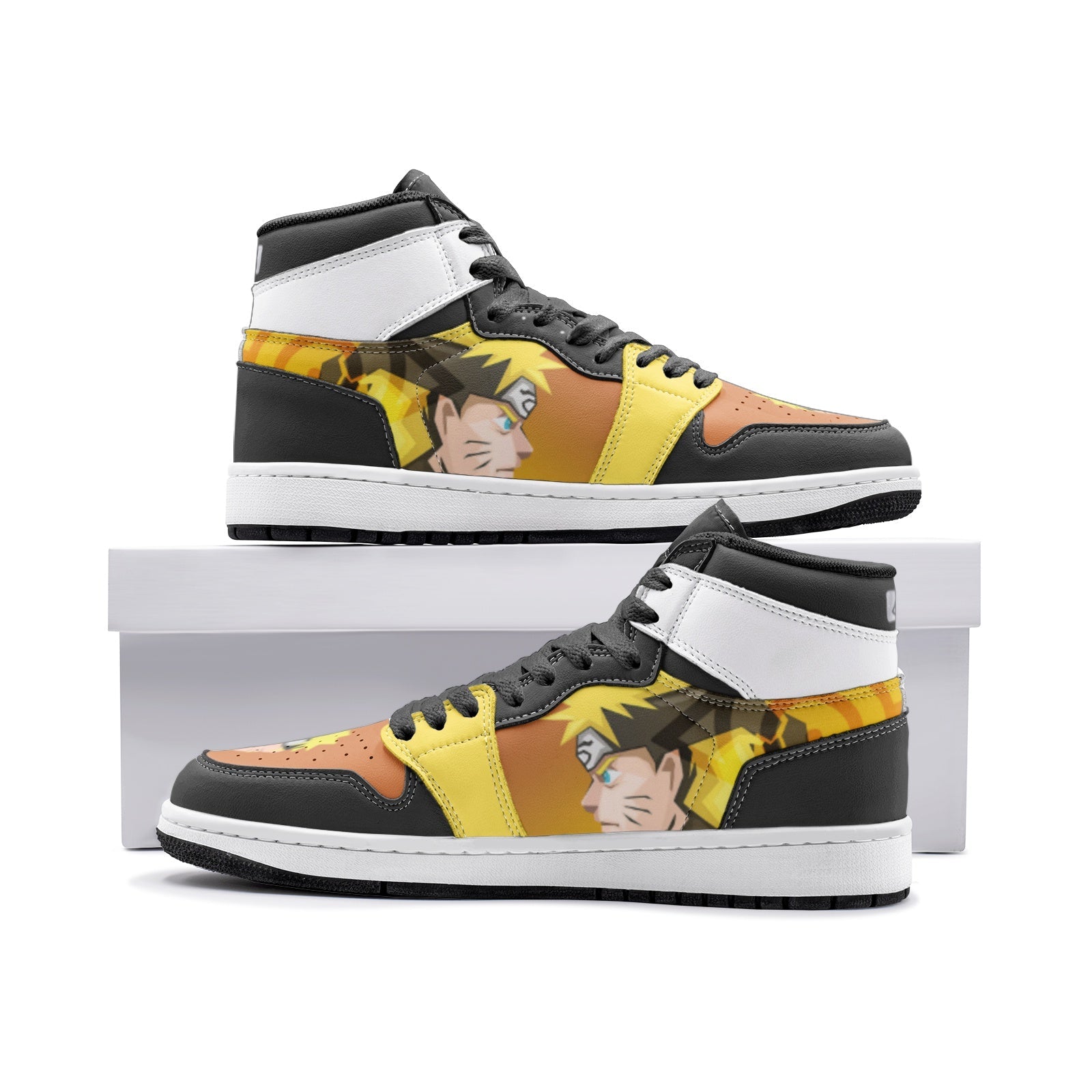Shippuden Naruto Mid 1 Basketball Shoes