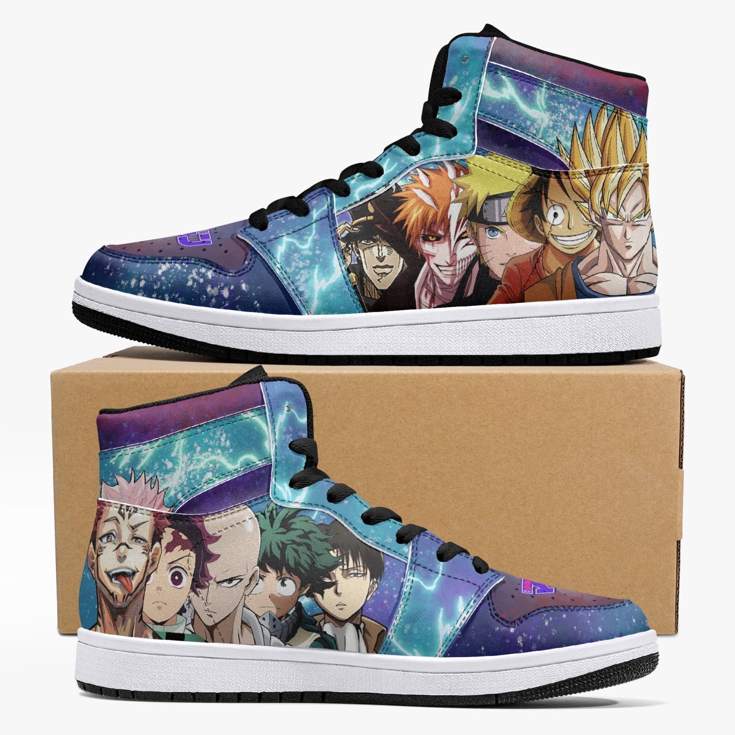 Shonen Classic vs Next Gen Mid 1 Basketball Shoes