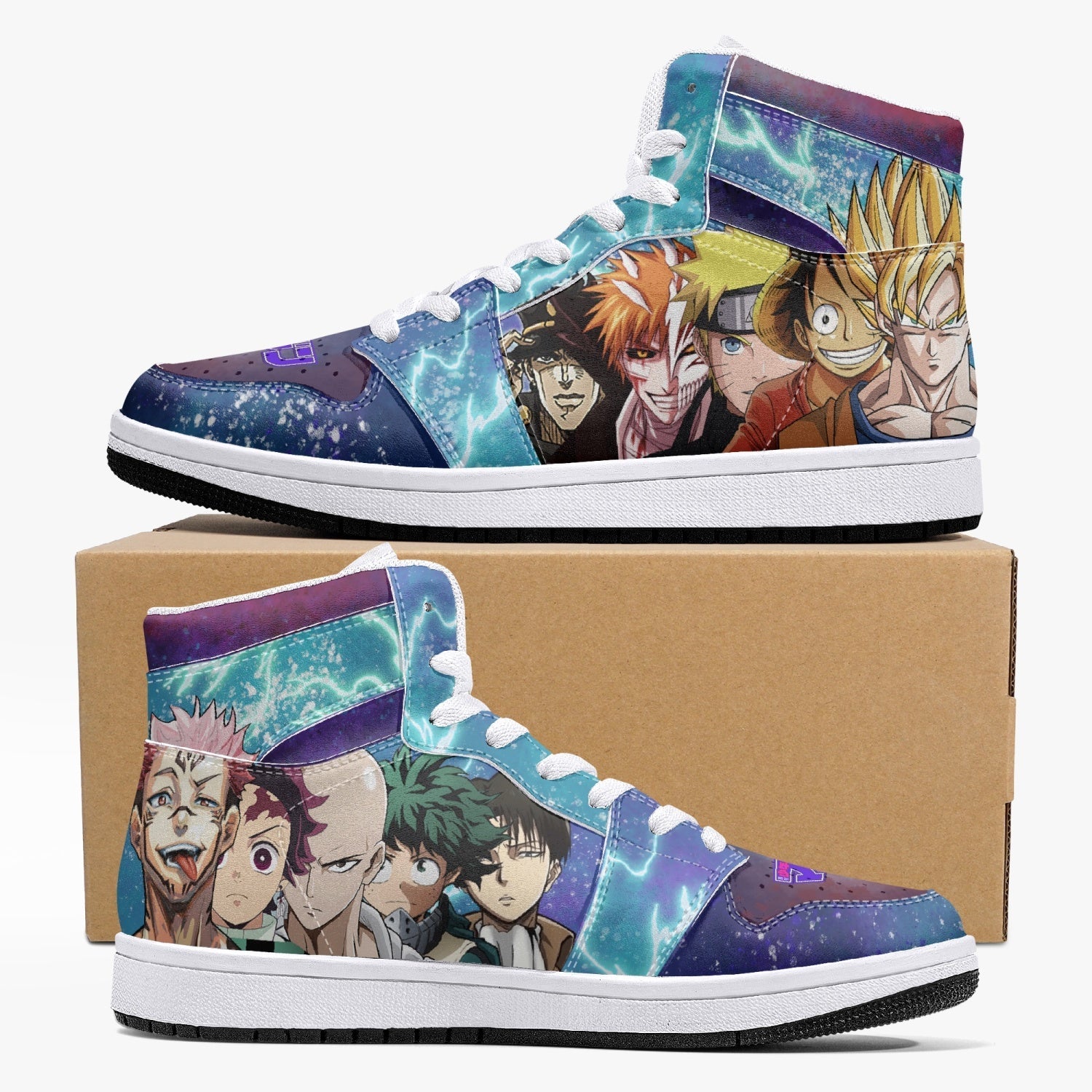 Shonen Classic vs Next Gen Mid 1 Basketball Shoes