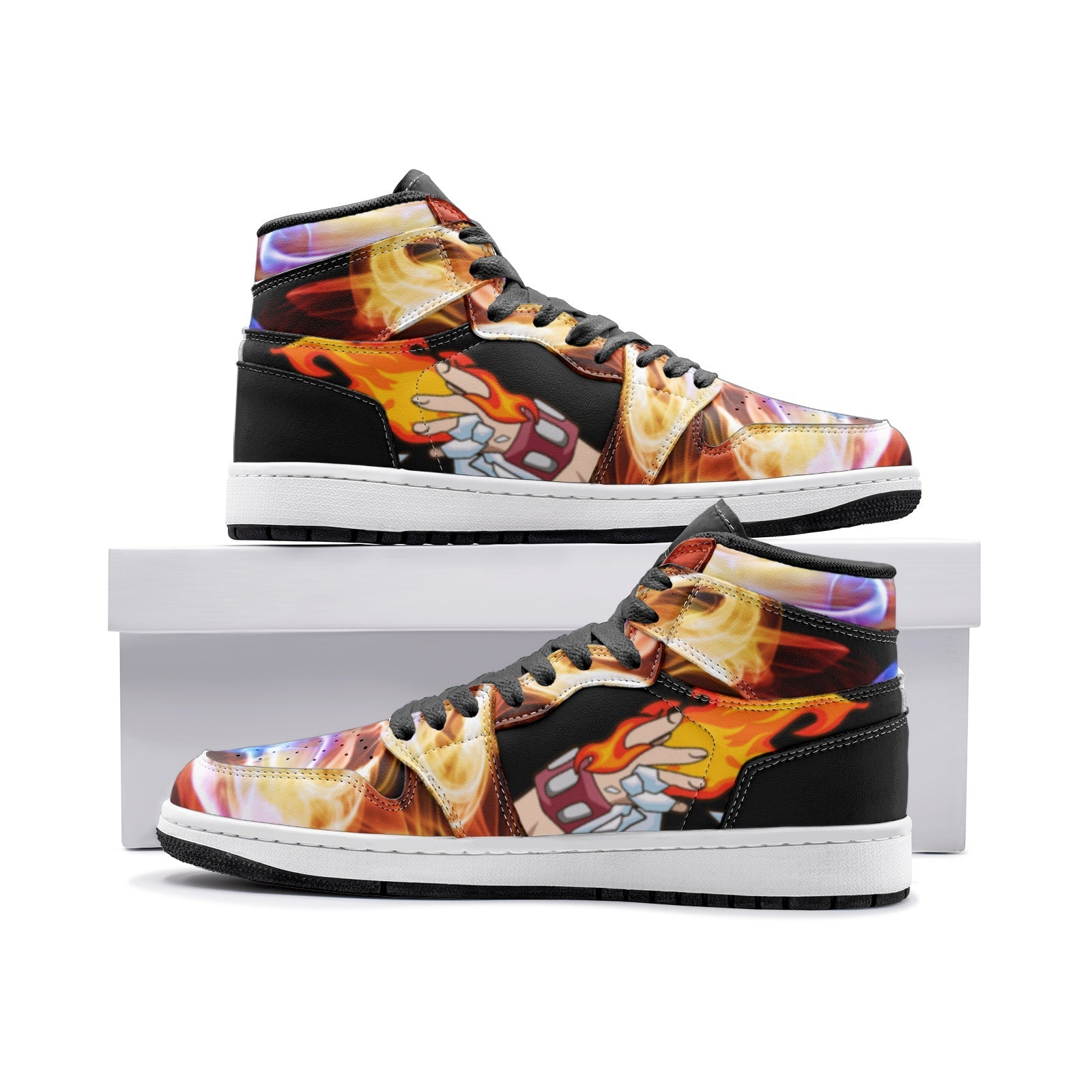 Shoto Todoroki My Hero Academia Mid 1 Basketball Shoes