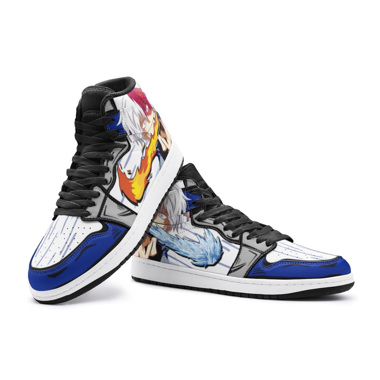 Shoto Todoroki My Hero V3 Mid 1 Basketball Shoes